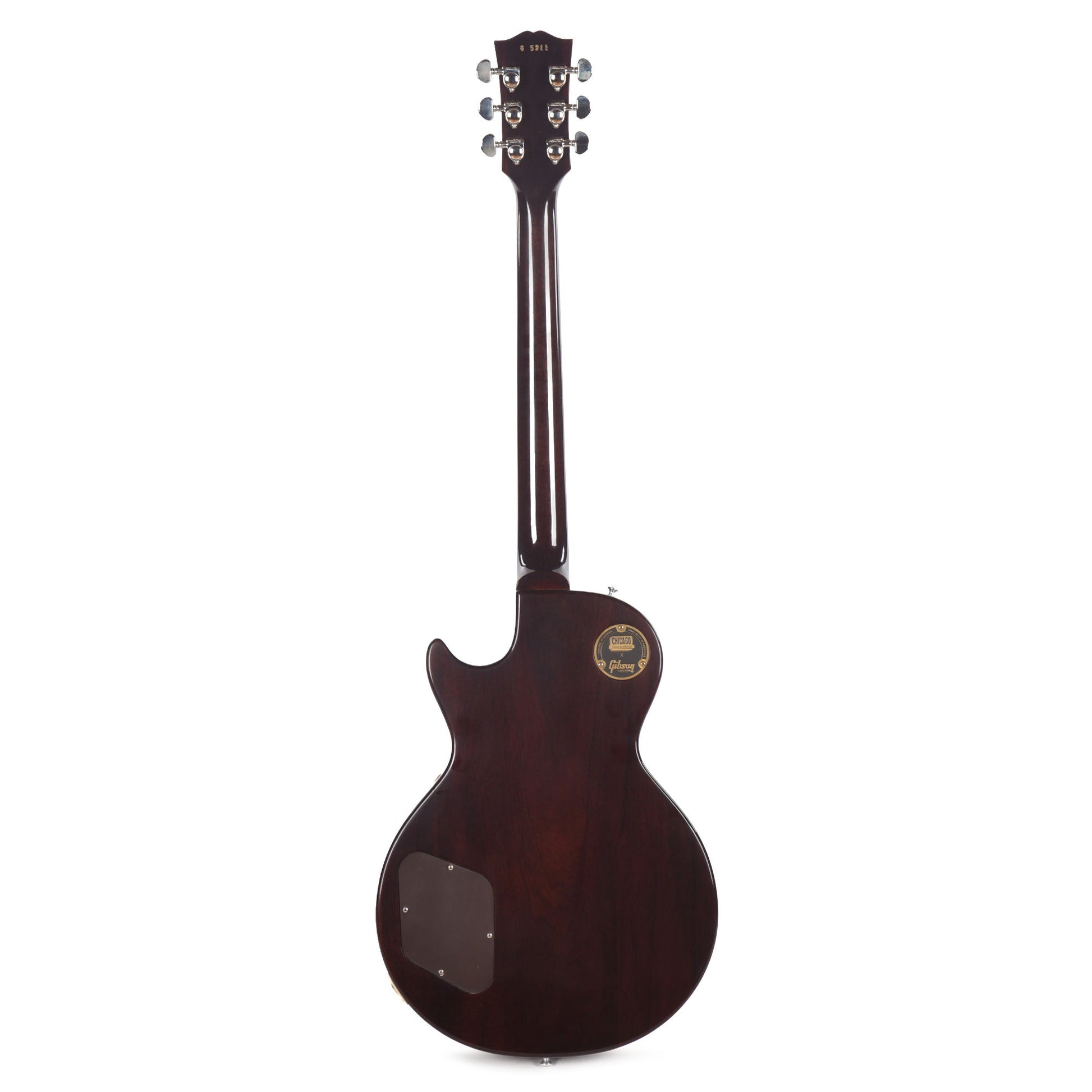 Gibson Custom Shop 1956 Les Paul Standard Antique Ebony Top Dark Back VOS w/Mini Humbuckers