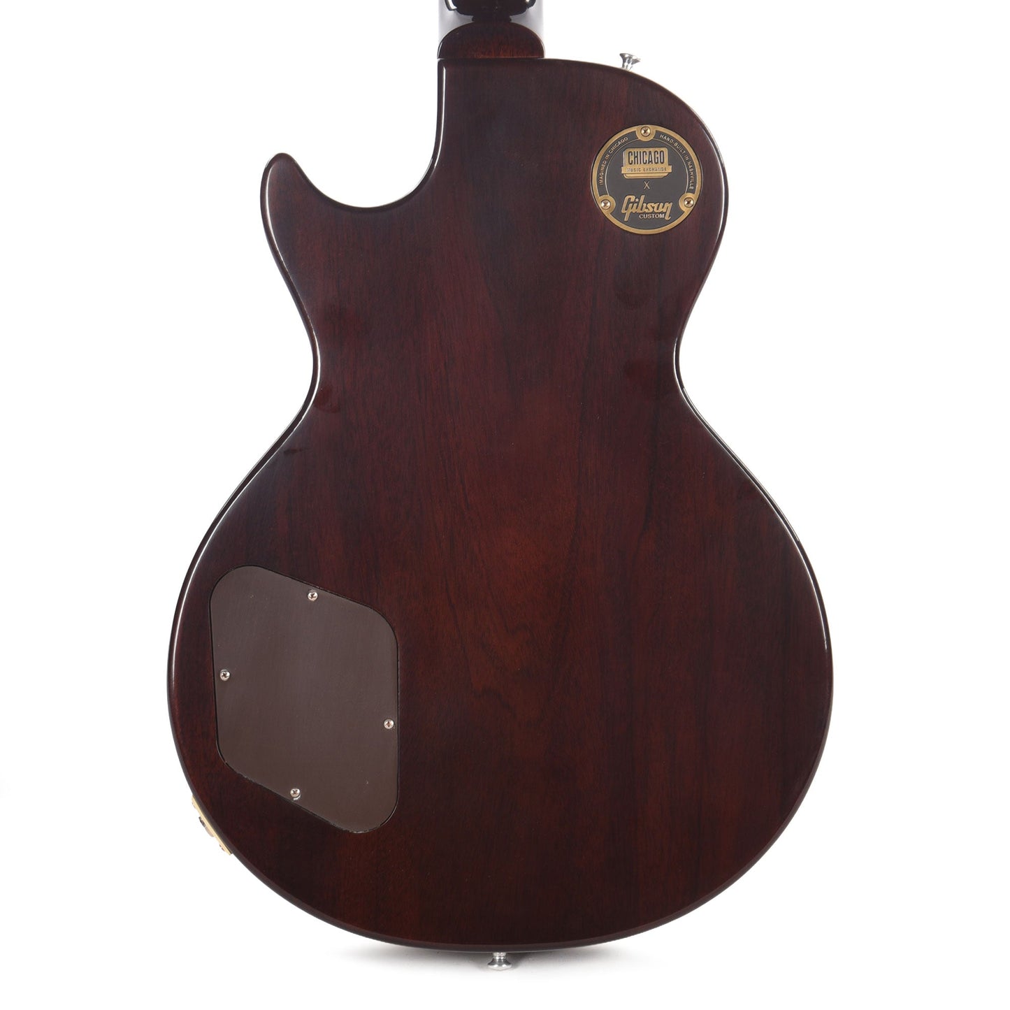 Gibson Custom Shop 1956 Les Paul Standard Antique Ebony Top Dark Back VOS w/Mini Humbuckers