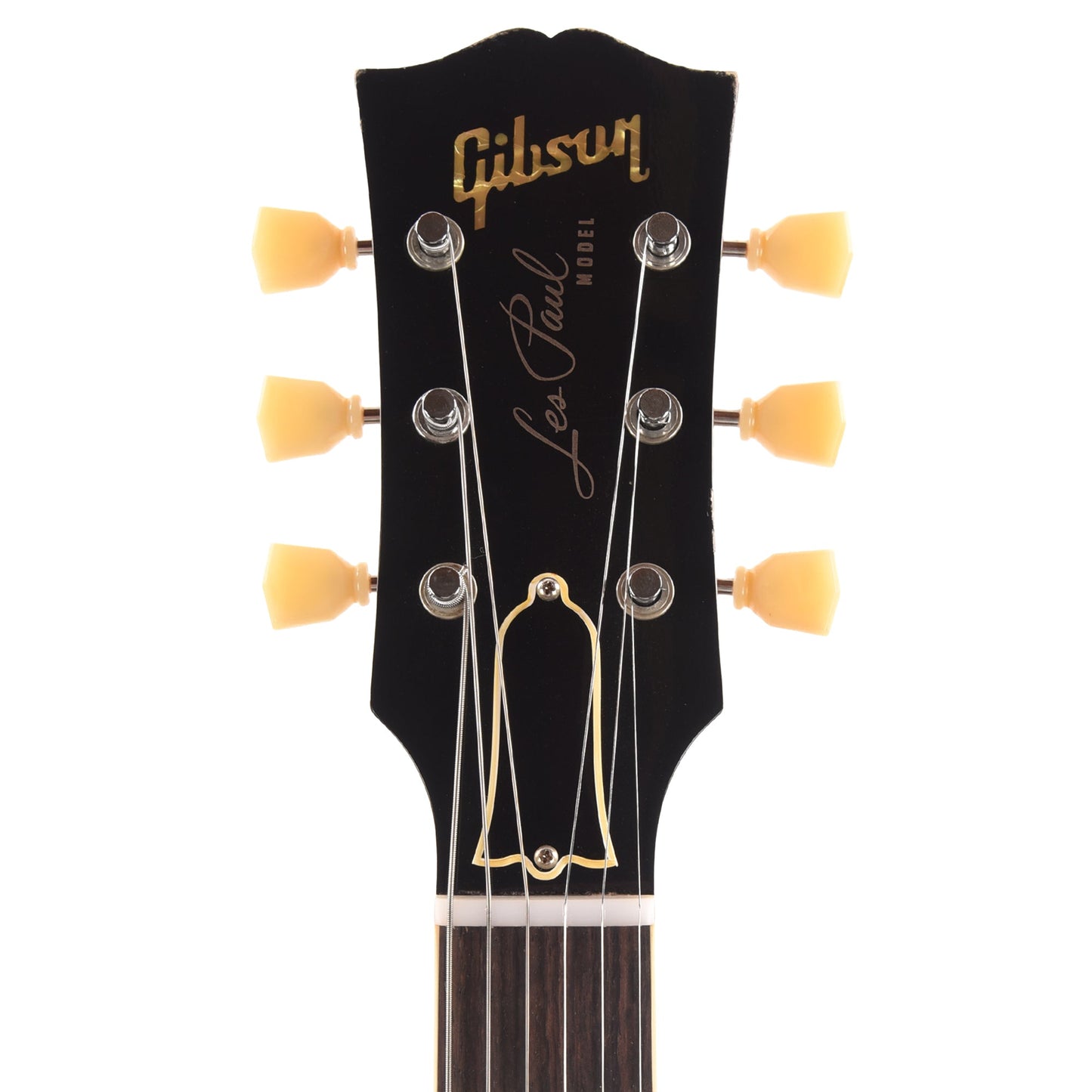 Gibson Custom Shop 1956 Les Paul Standard Ebony Top Murphy Lab Light Aged w/Bigsby B7
