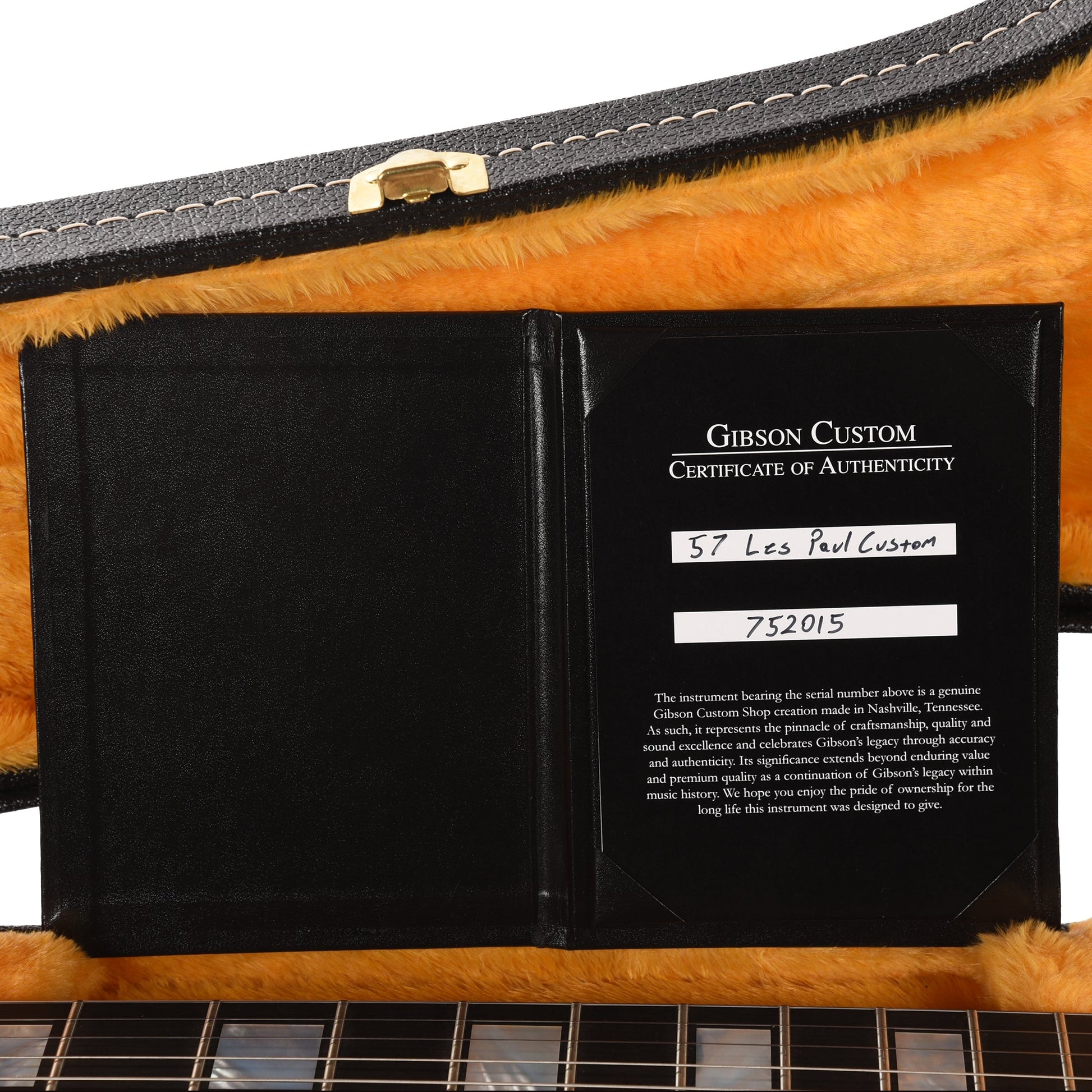Gibson Custom Shop 1957 Les Paul Custom "CME Spec" Antique Aniline Dye VOS w/Custom "S" Buckers