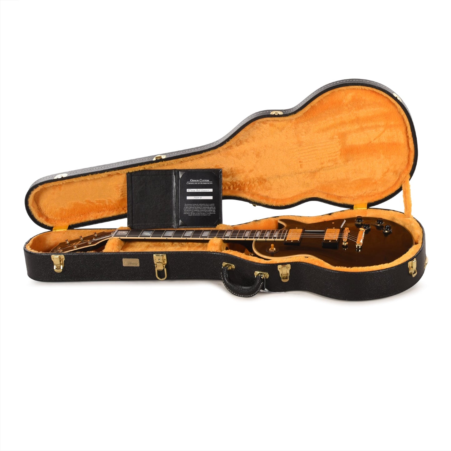 Gibson Custom Shop 1957 Les Paul Custom "CME Spec" Antique Ebony VOS w/Custom "S" Buckers
