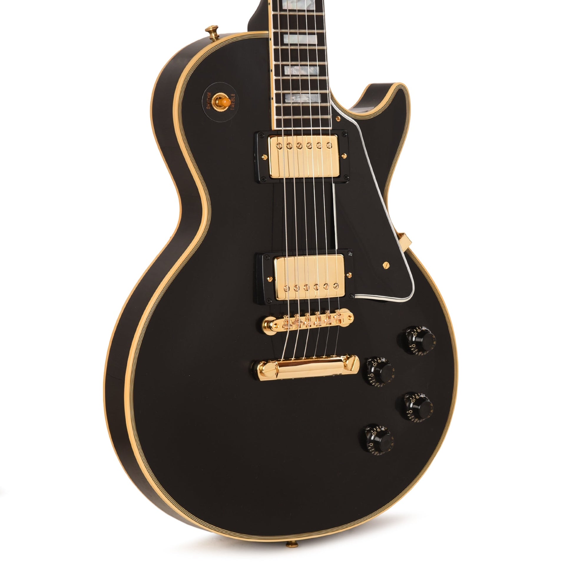 Gibson Custom Shop 1957 Les Paul Custom "CME Spec" Antique Ebony VOS w/Custom "S" Buckers