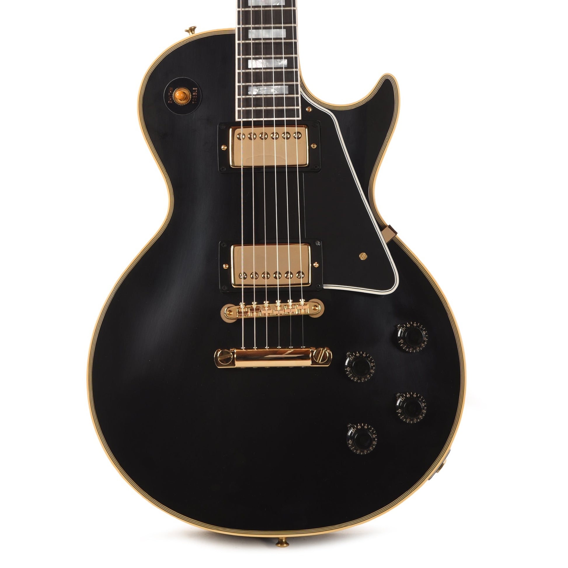 Gibson Custom Shop 1957 Les Paul Custom "CME Spec" Antique Ebony VOS w/Custom "S" Buckers