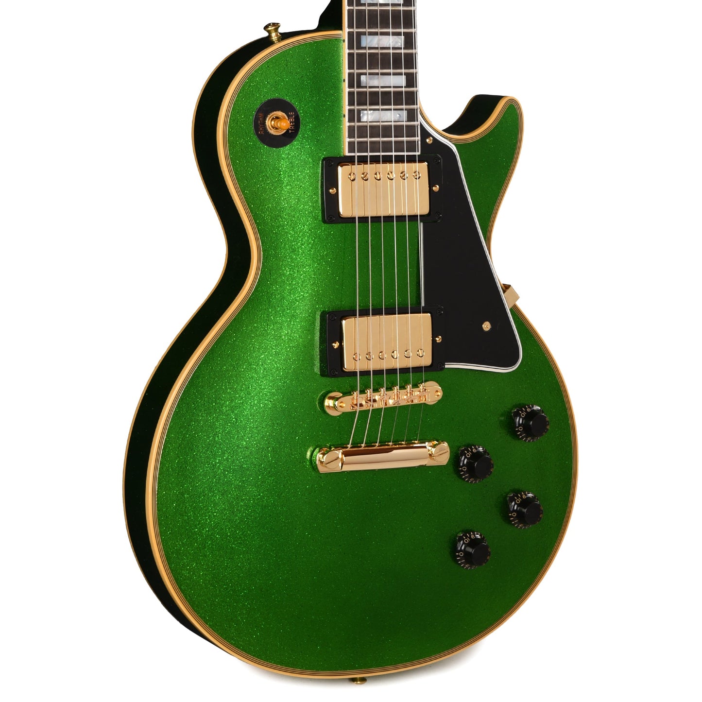 Gibson Custom Shop 1957 Les Paul Custom "CME Spec" Antique Green Sparkle VOS w/Custom "S" Buckers