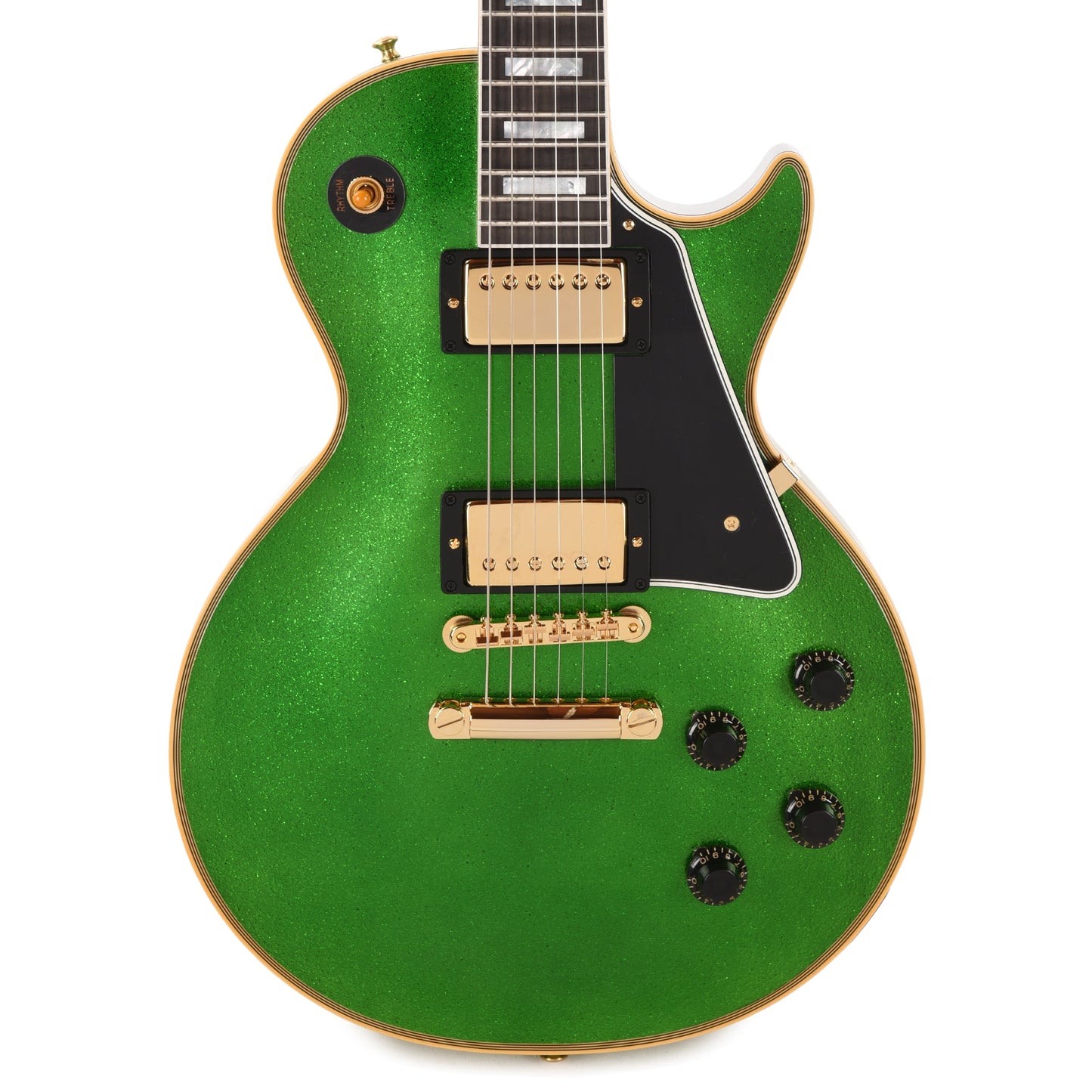 Gibson Custom Shop 1957 Les Paul Custom "CME Spec" Antique Green Sparkle VOS w/Custom "S" Buckers