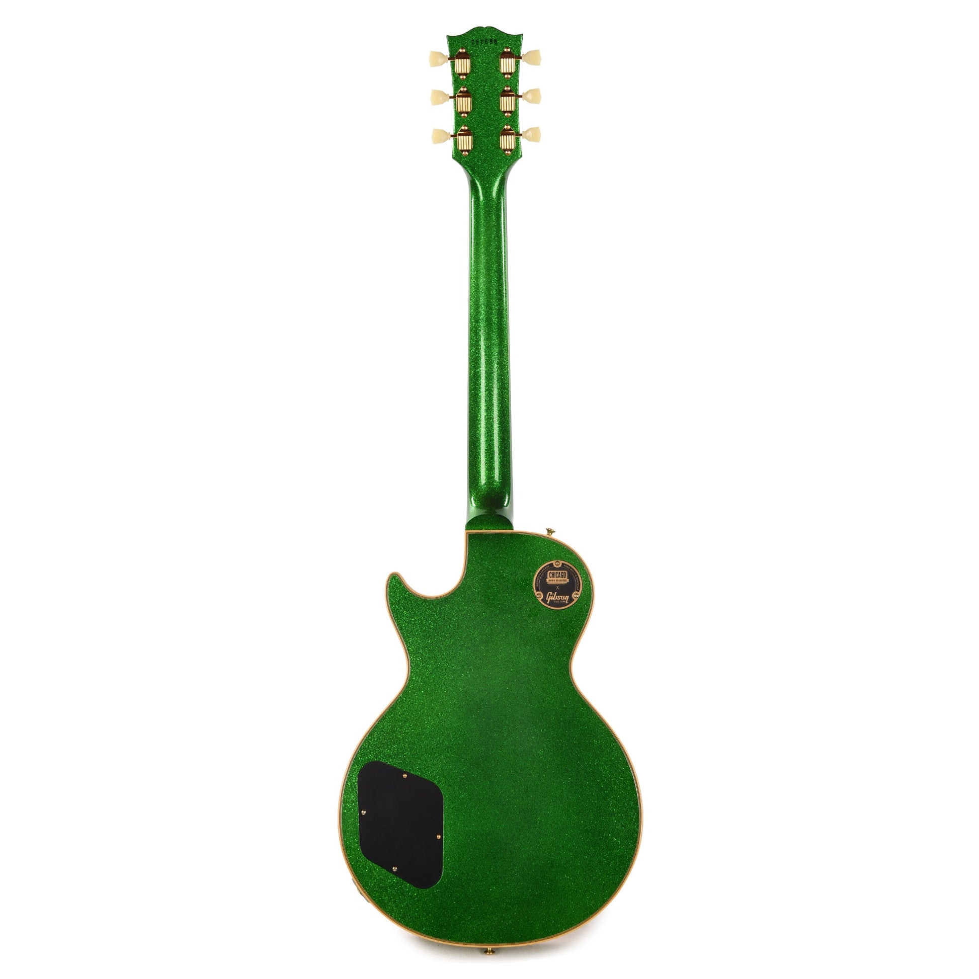 Gibson Custom Shop 1957 Les Paul Custom "CME Spec" Antique Green Sparkle VOS w/Custom "S" Buckers