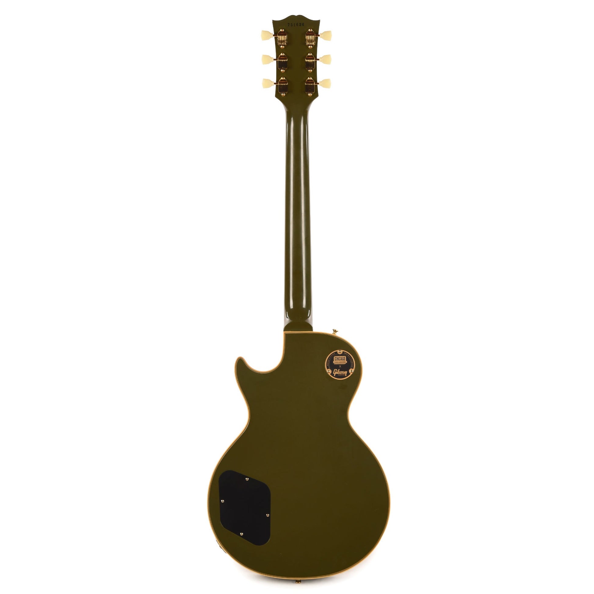 Gibson Custom Shop 1957 Les Paul Custom "CME Spec" Antique Olive Drab VOS w/Custom "S" Buckers