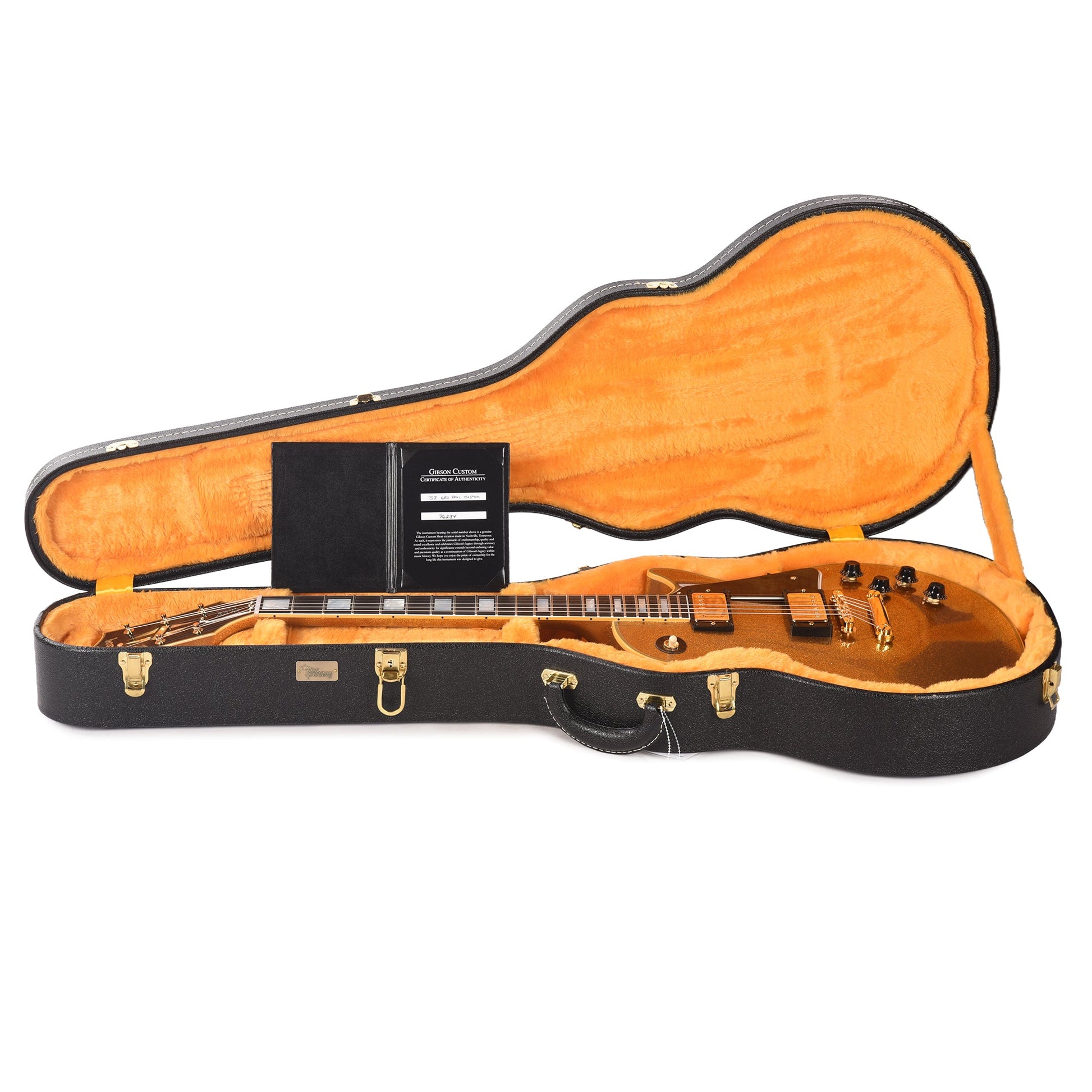 Gibson Custom Shop 1957 Les Paul Custom "CME Spec" Antique Pewter Sparkle VOS w/Custom "S" Buckers
