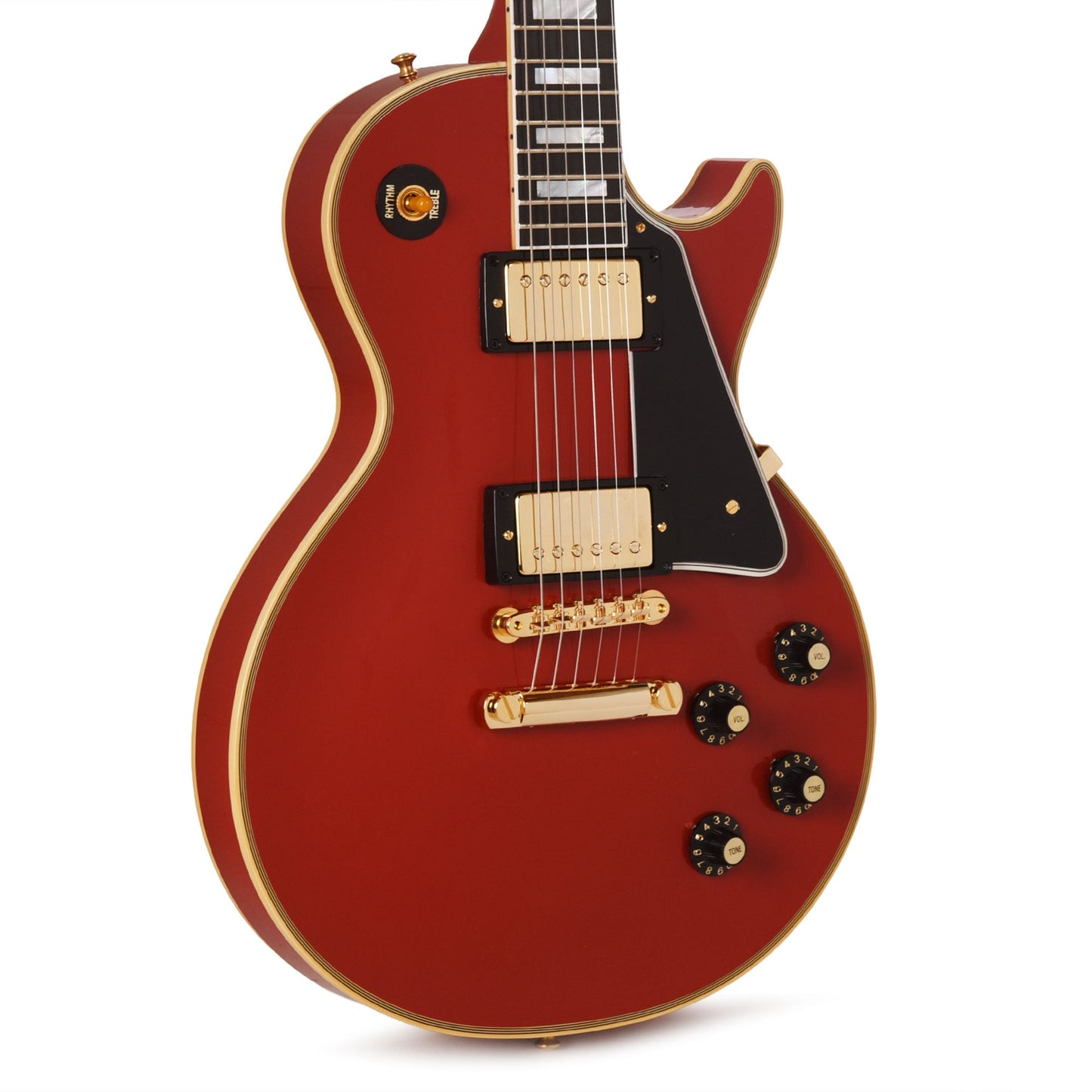 Gibson Custom Shop 1957 Les Paul Custom Heavy Antique Cardinal Red VOS w/60 V2 Neck