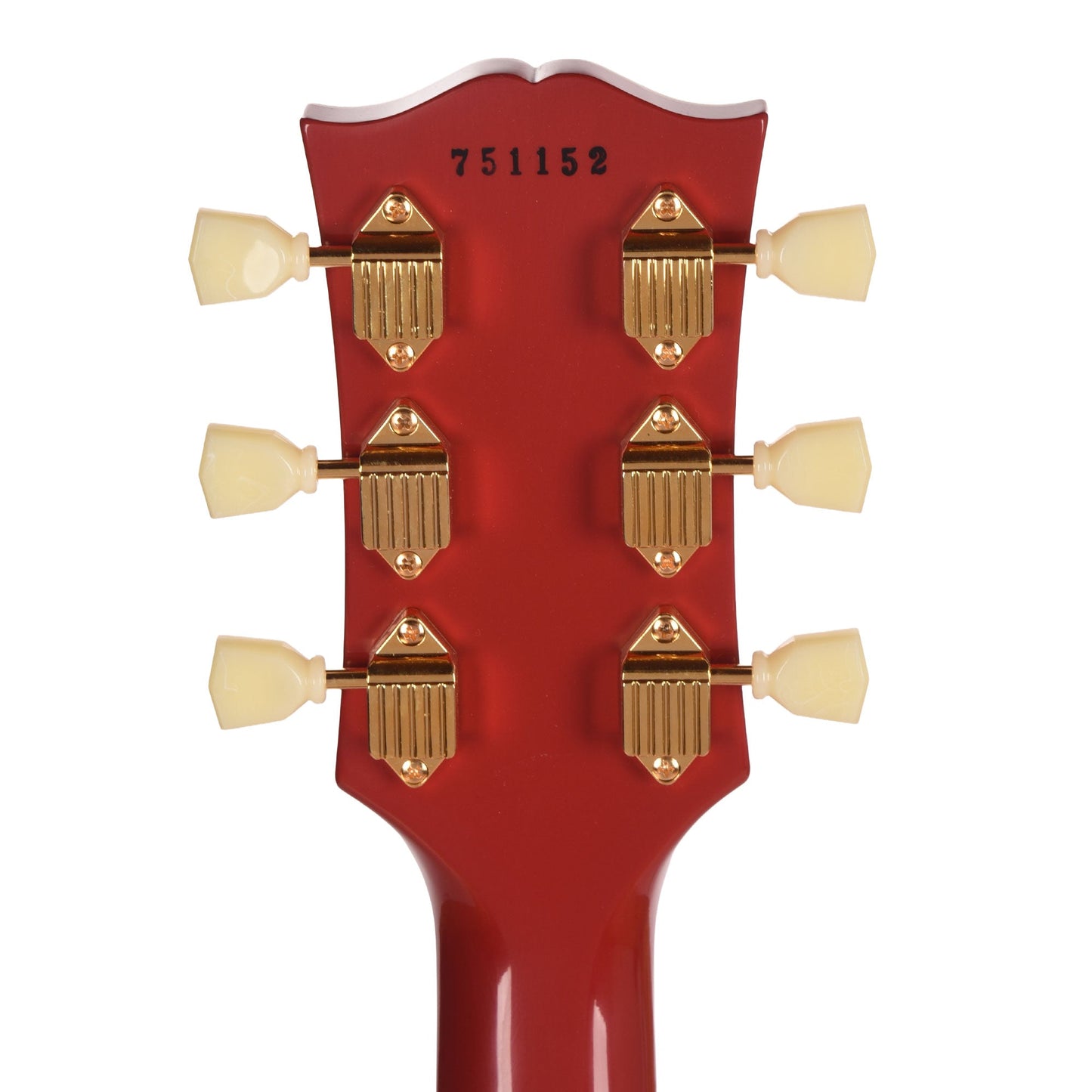 Gibson Custom Shop 1957 Les Paul Custom Heavy Antique Cardinal Red VOS w/60 V2 Neck