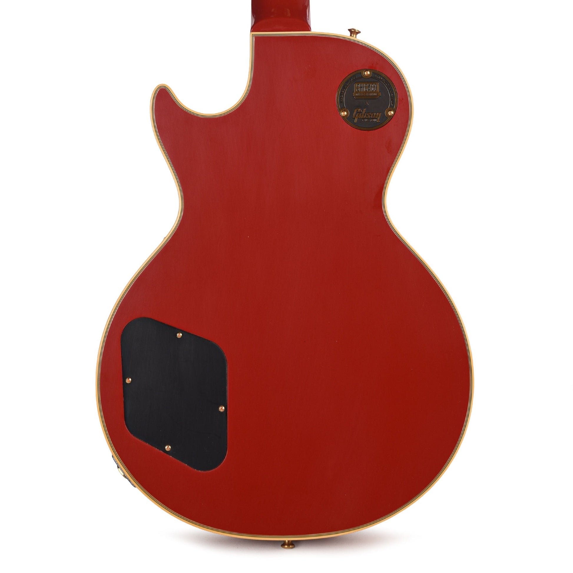 Gibson Custom Shop 1957 Les Paul Custom Heavy Antique Cardinal Red VOS w/60 V2 Neck