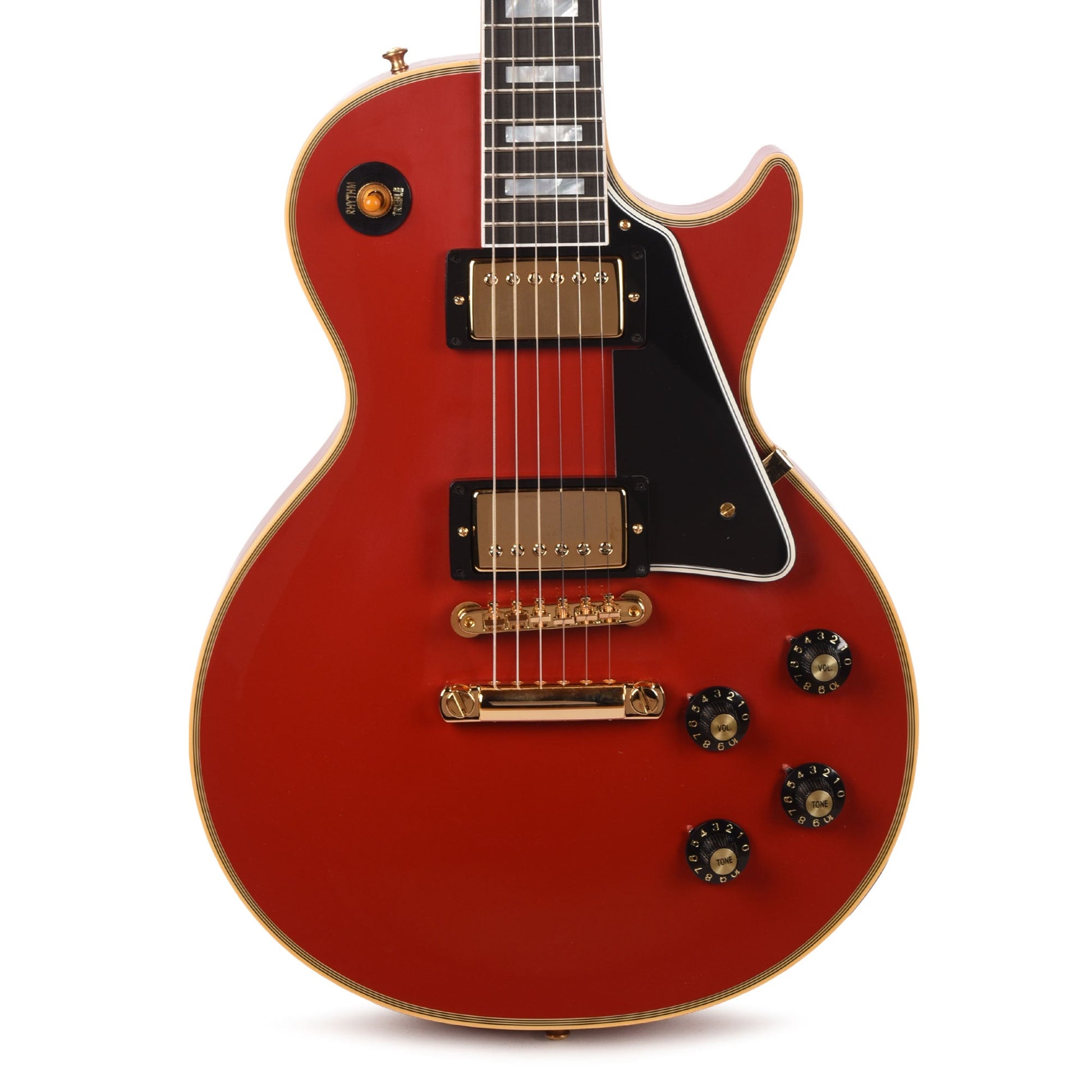 Gibson Custom Shop 1957 Les Paul Custom Heavy Antique Cardinal Red VOS w/60 V2 Neck