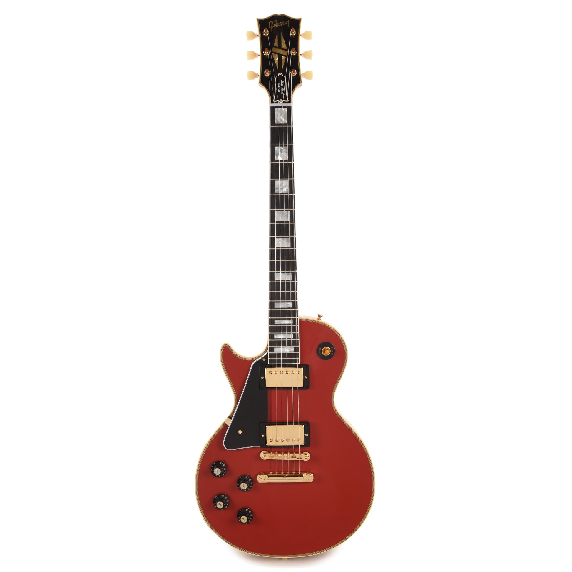 Gibson Custom Shop 1957 Les Paul Custom LEFTY Heavy Antique Cardinal Red VOS w/60 V2 Neck