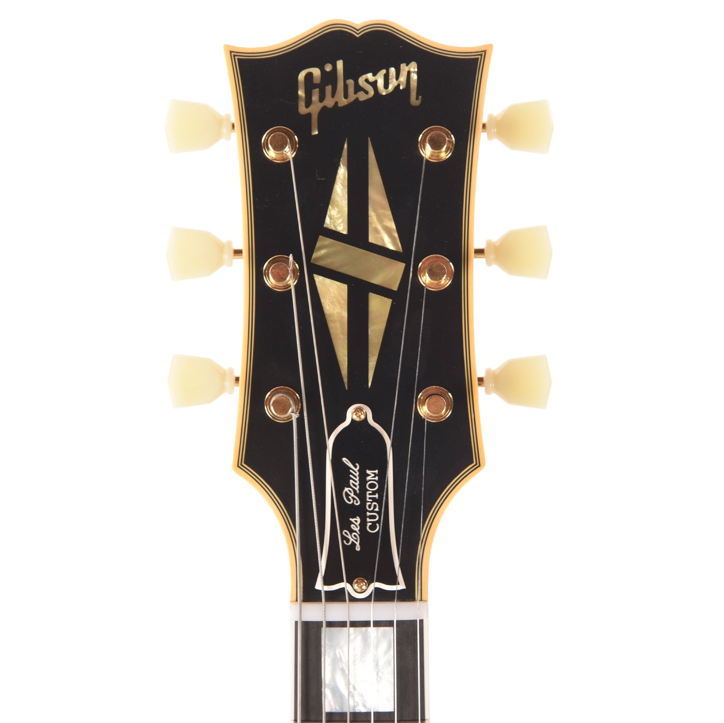 Gibson Custom Shop 1957 Les Paul Custom Reissue 3-Pickup Ebony VOS GH w/Bigsby