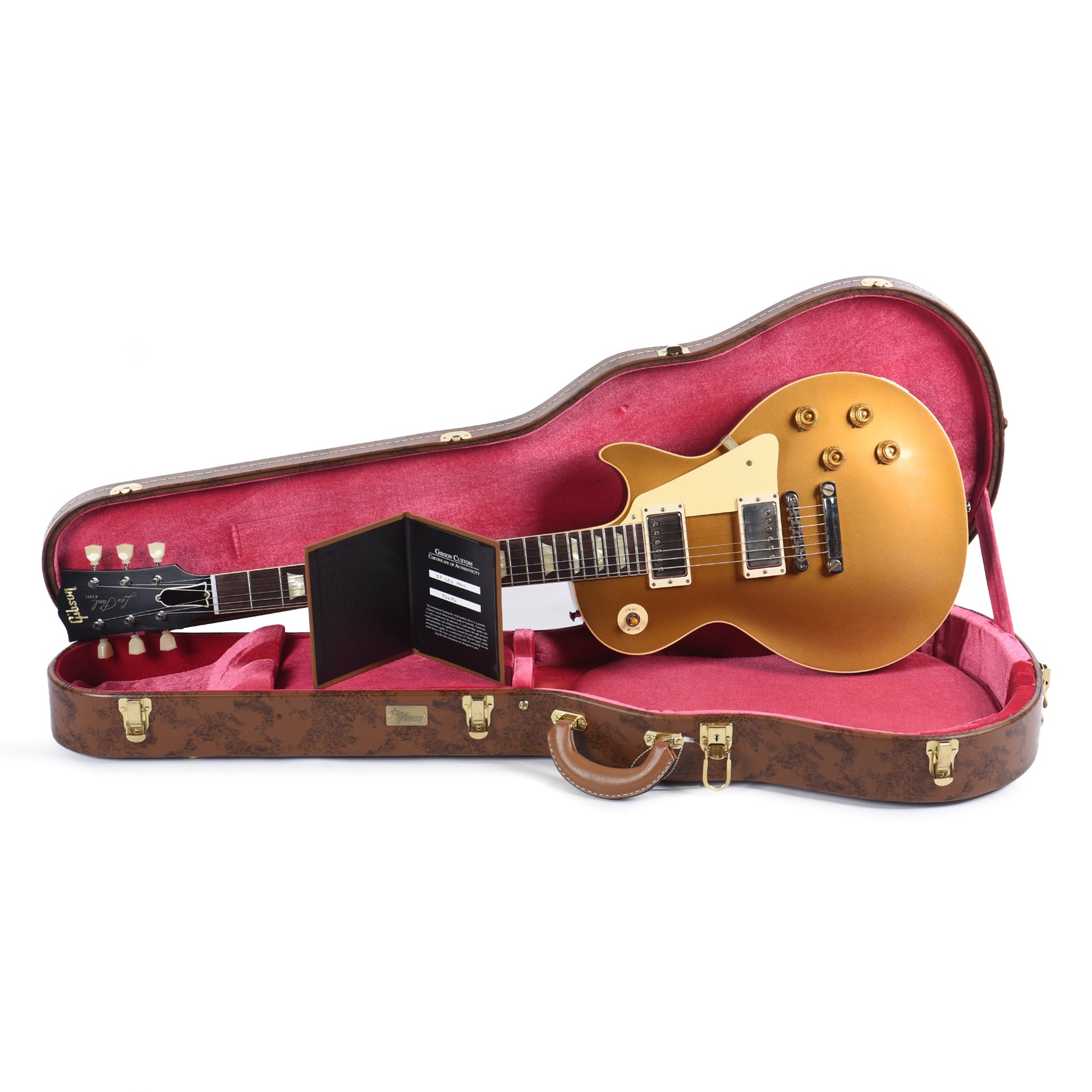 Gibson Custom Shop 1957 Les Paul Goldtop "CME Spec" Darkback VOS w/59 Carmelita Neck