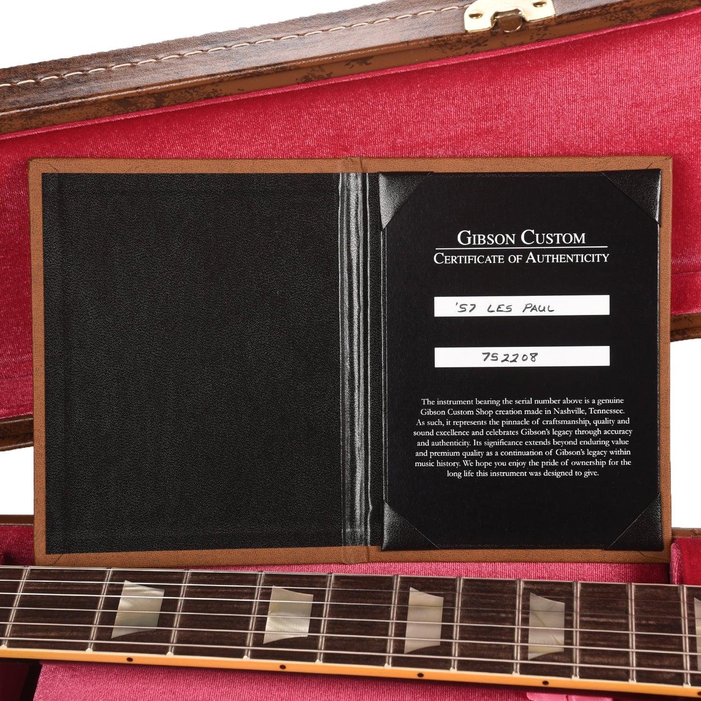 Gibson Custom Shop 1957 Les Paul Goldtop "CME Spec" Double Gold Darkback VOS w/59 Carmelita Neck