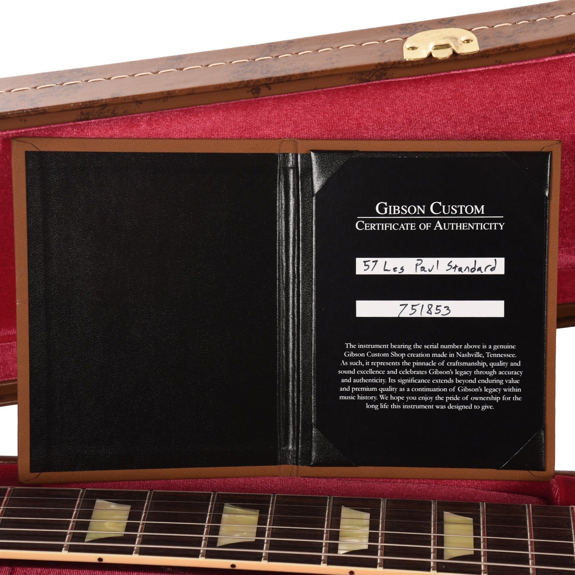 Gibson Custom Shop 1957 Les Paul Goldtop "CME Spec" Double Gold Darkback VOS w/59 Carmelita Neck