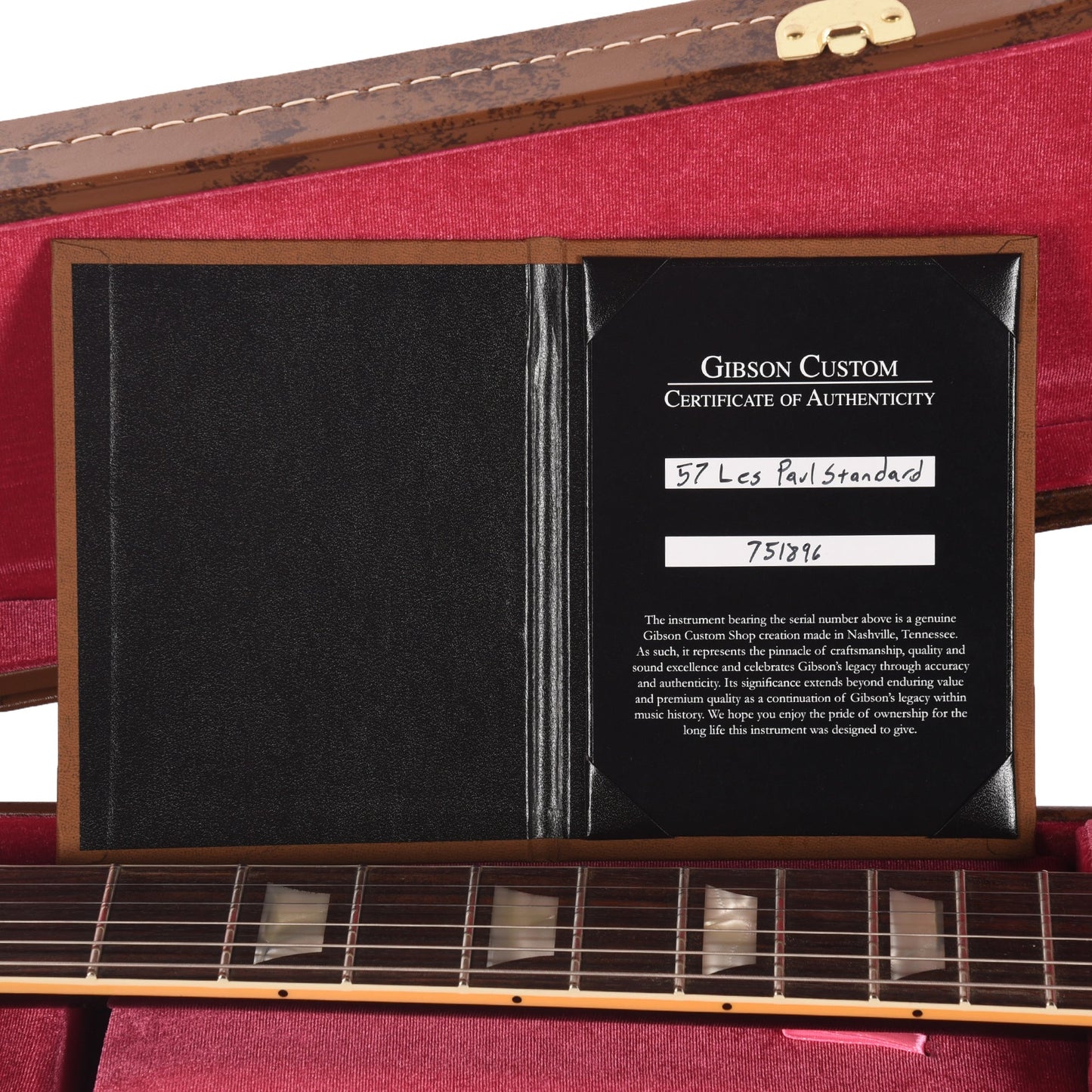 Gibson Custom Shop 1957 Les Paul Goldtop "CME Spec" Double Gold Darkback VOS w/59 Carmelita Neck