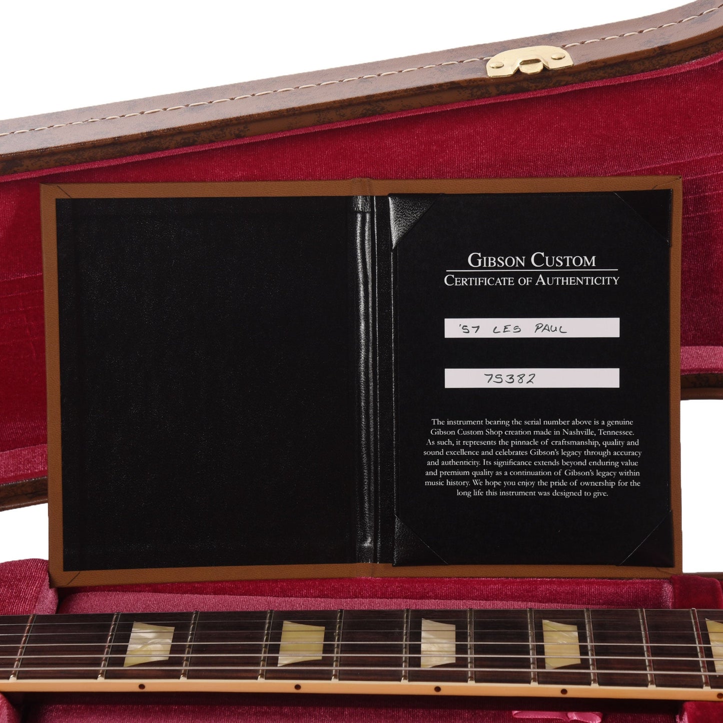 Gibson Custom Shop 1957 Les Paul Goldtop "CME Spec" Double Gold Darkback VOS w/59 Carmelita Neck