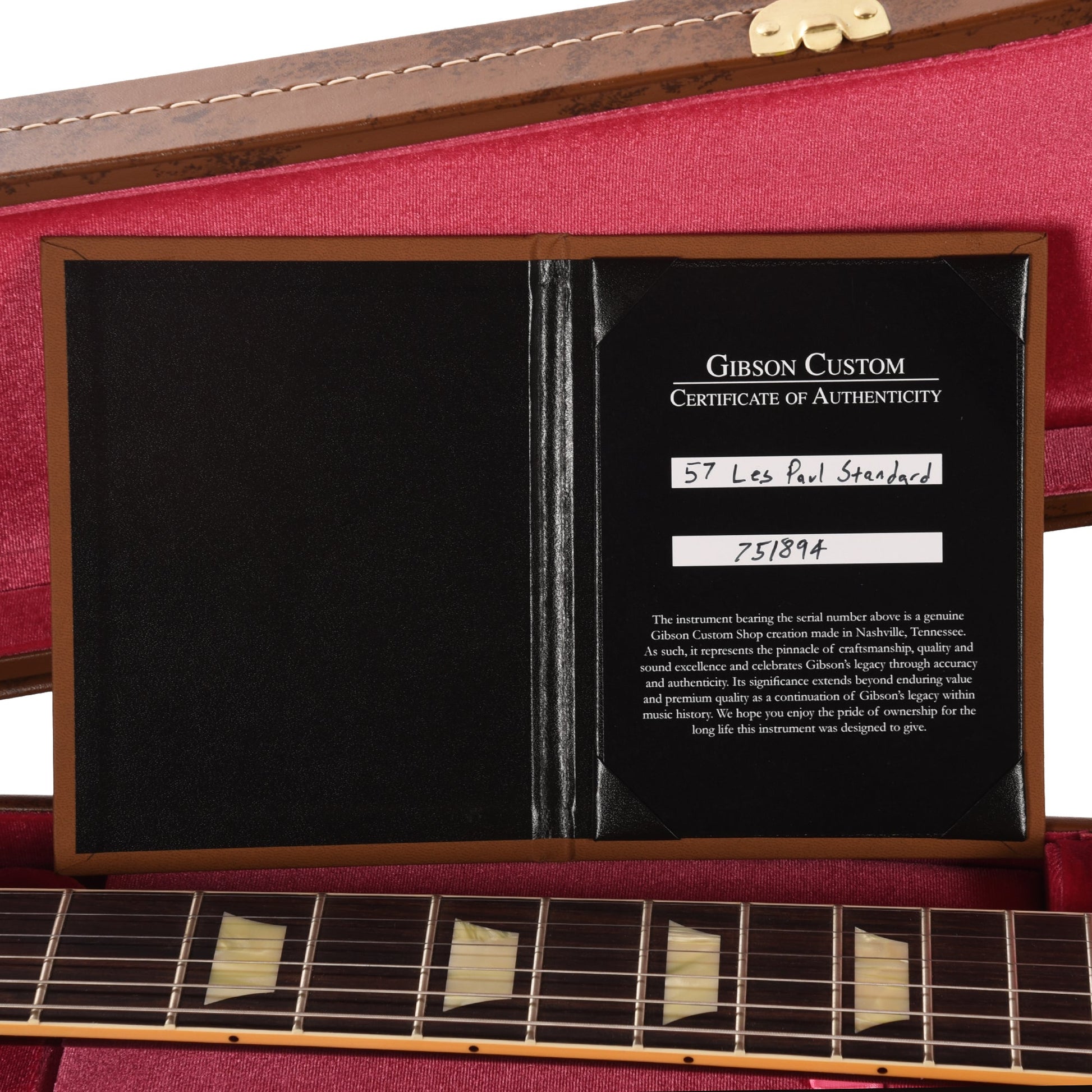 Gibson Custom Shop 1957 Les Paul Goldtop "CME Spec" Double Gold Darkback VOS w/60 V2 Neck