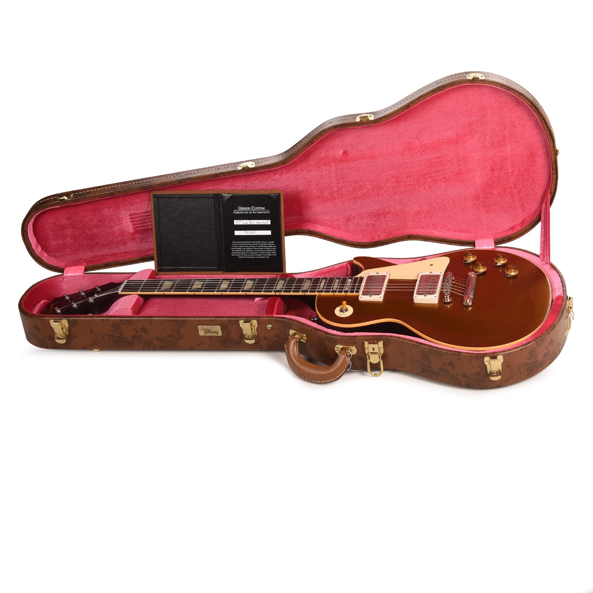 Gibson Custom Shop 1957 Les Paul Goldtop "CME Spec" Double Gold Darkback VOS w/60 V2 Neck