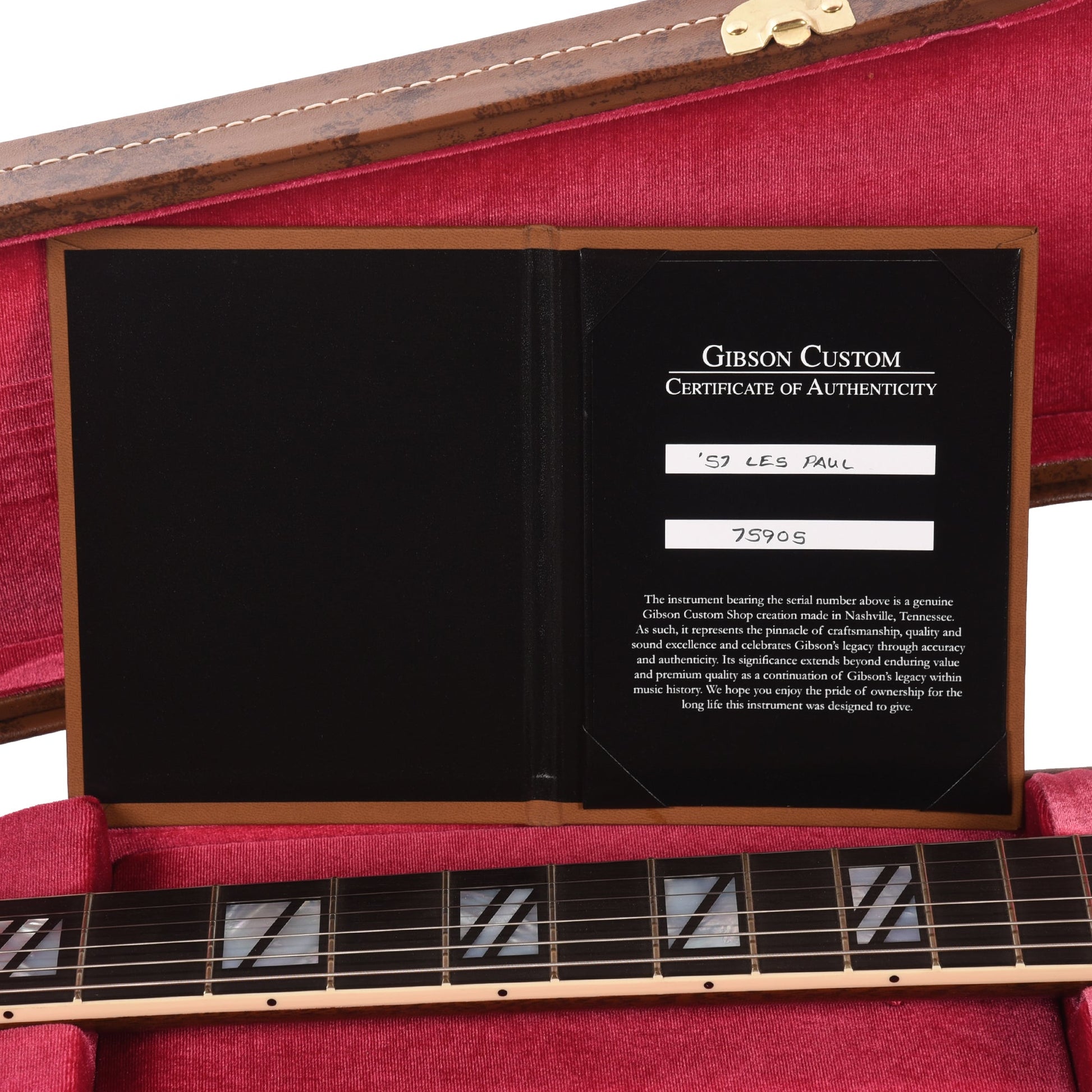 Gibson Custom Shop 1957 Les Paul Standard "CME Spec" Blue Sparkle Gloss W/Single Custom "S" Bucker & V2 Neck