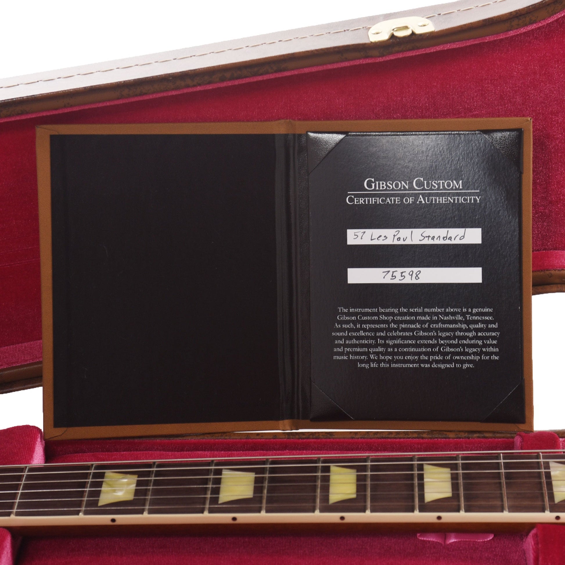 Gibson Custom Shop 1957 Les Paul Standard "CME Spec" LEFTY Candy Apple Blue VOS w/Custom "S" Buckers & '59 Carmelita Neck
