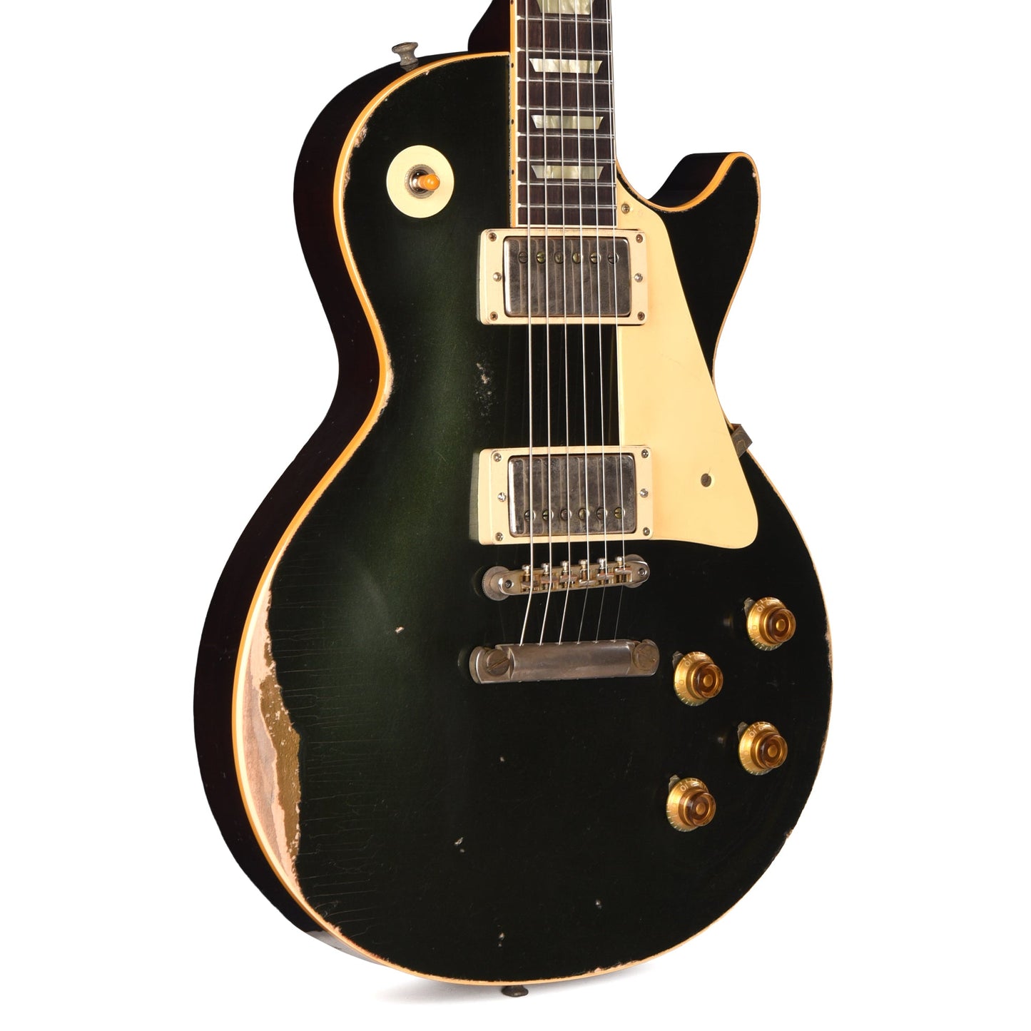 Gibson Custom Shop 1957 Standard "CME Spec" British Racing Green Over Goldtop Darkback Murphy Lab Heavy Aged