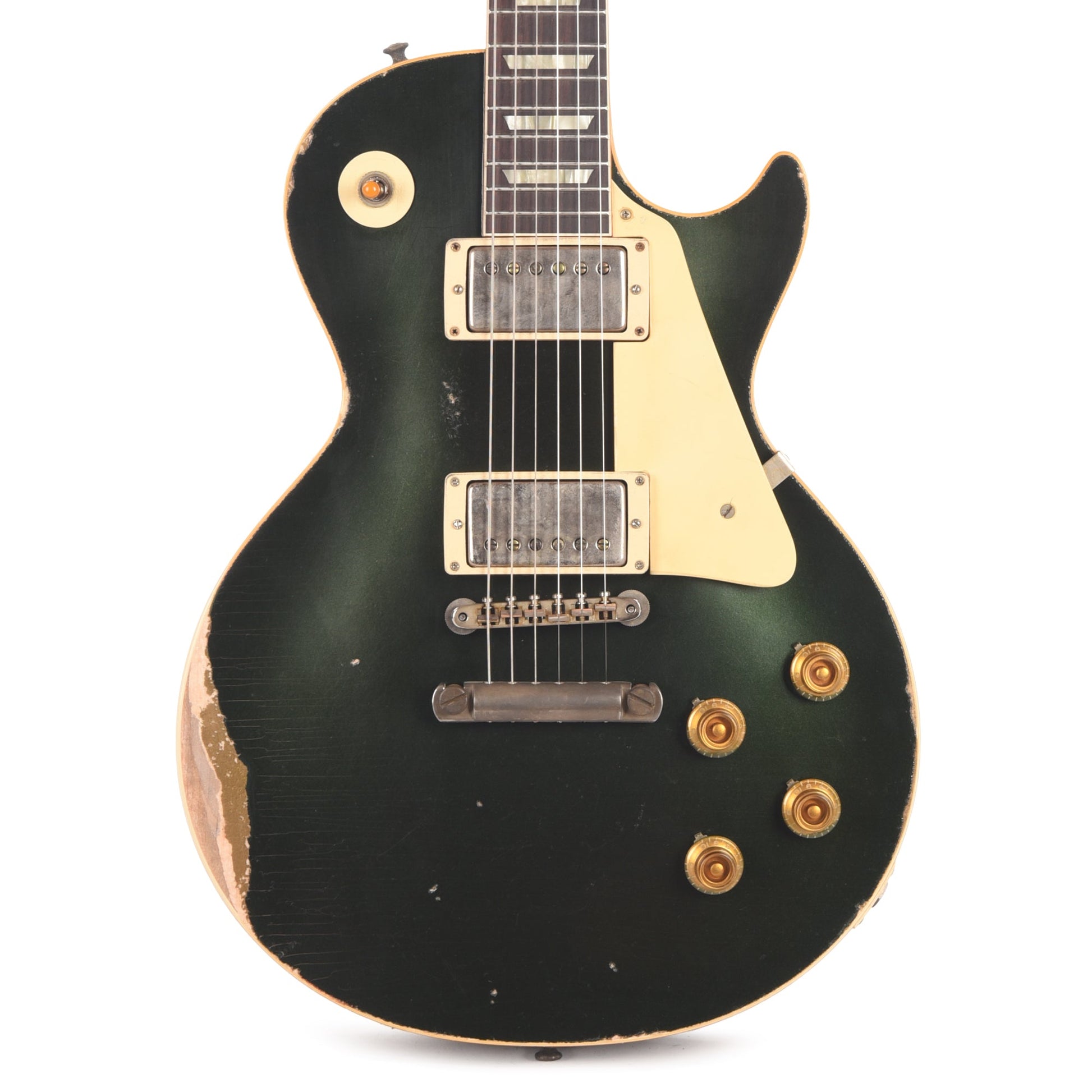 Gibson Custom Shop 1957 Standard "CME Spec" British Racing Green Over Goldtop Darkback Murphy Lab Heavy Aged