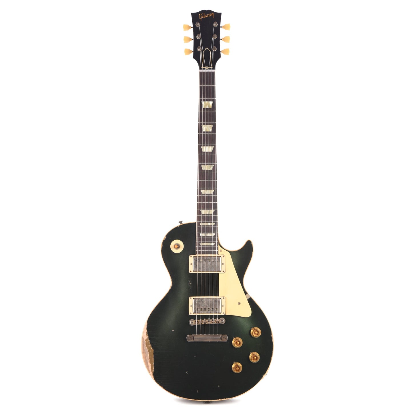Gibson Custom Shop 1957 Standard "CME Spec" British Racing Green Over Goldtop Darkback Murphy Lab Heavy Aged