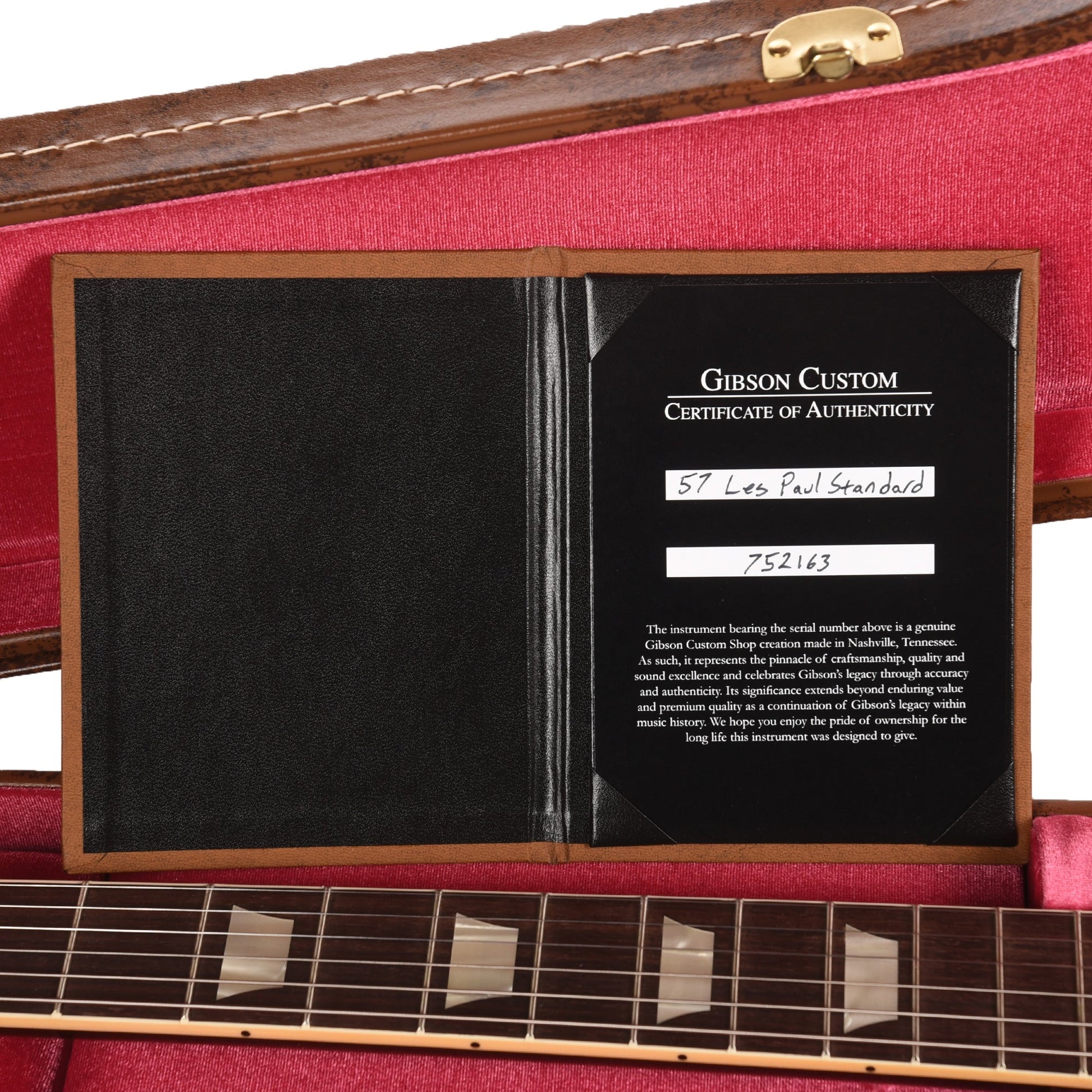 Gibson Custom Shop 1957 Standard "CME Spec" British Racing Green Top Darkback VOS