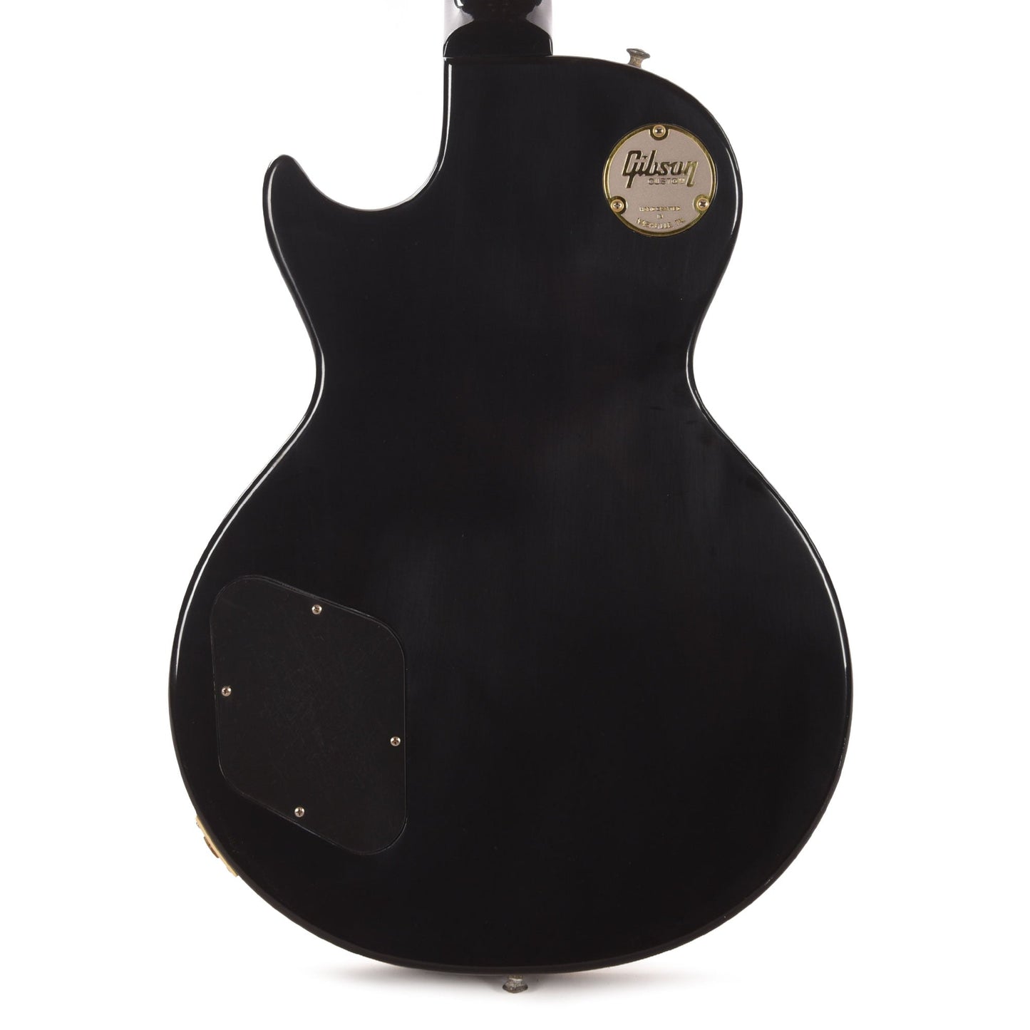 Gibson Custom Shop 1958 Les Paul Standard All Ebony Ultra Murphy Lab Light Aged