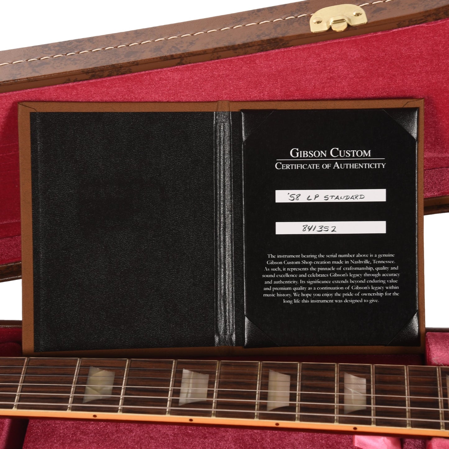 Gibson Custom Shop 1958 Les Paul Standard "CME Spec" Antiquity Burst VOS w/59 Carmelita Neck