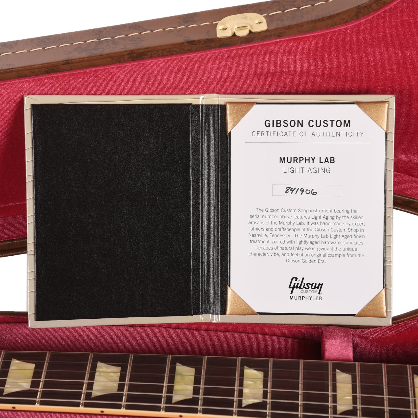 Gibson Custom Shop 1958 Les Paul Standard "CME Spec" Factory Burst Light Aged w/59 Carmelita Neck