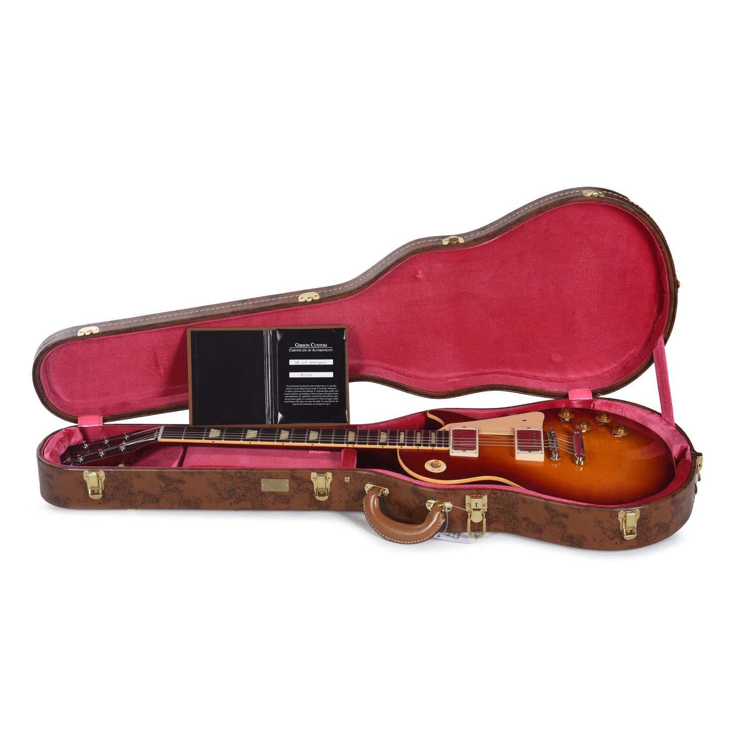 Gibson Custom Shop 1958 Les Paul Standard "CME Spec" Factory Burst VOS w/59 Carmelita Neck