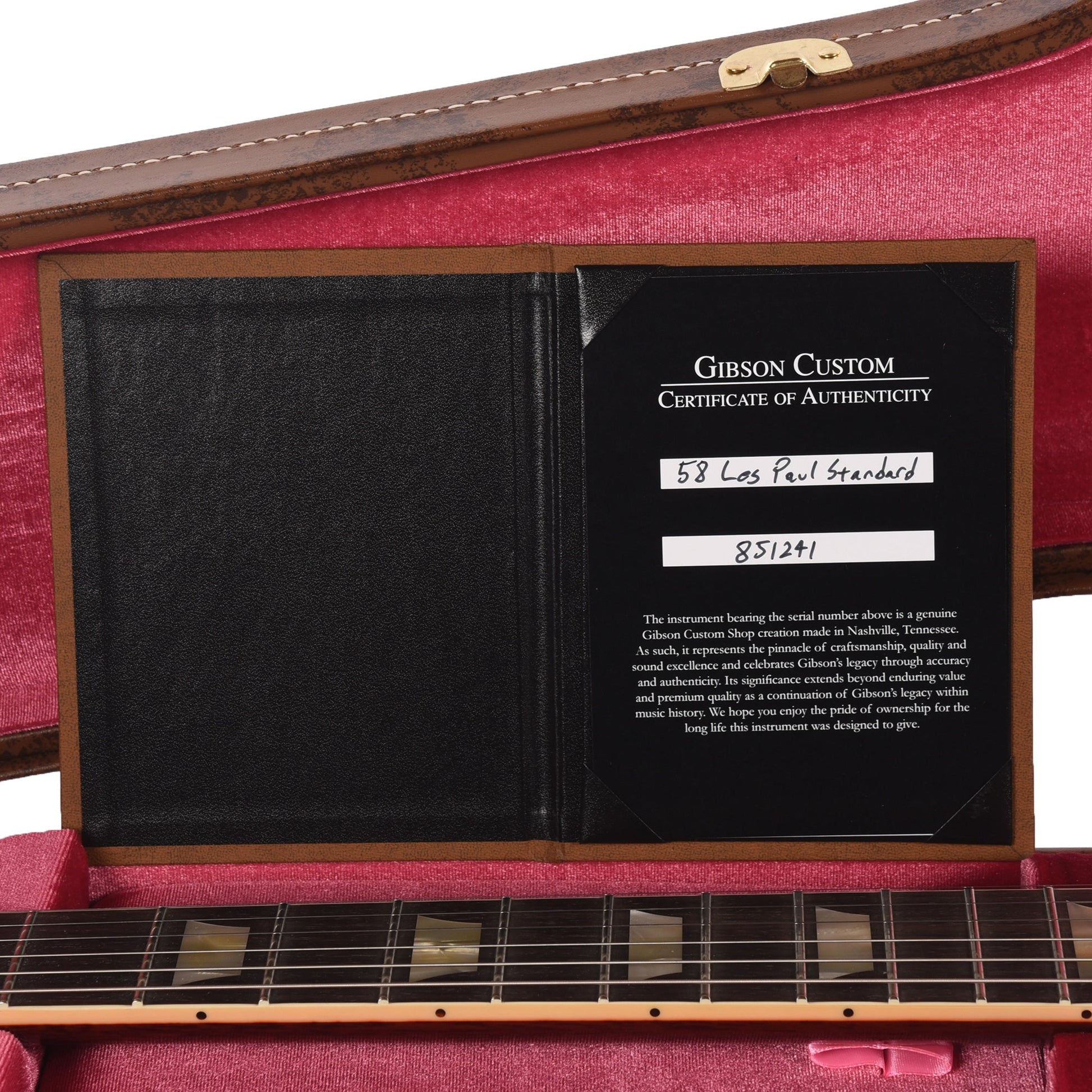 Gibson Custom Shop 1958 Les Paul Standard "CME Spec" Factory Burst VOS w/59 Carmelita Neck