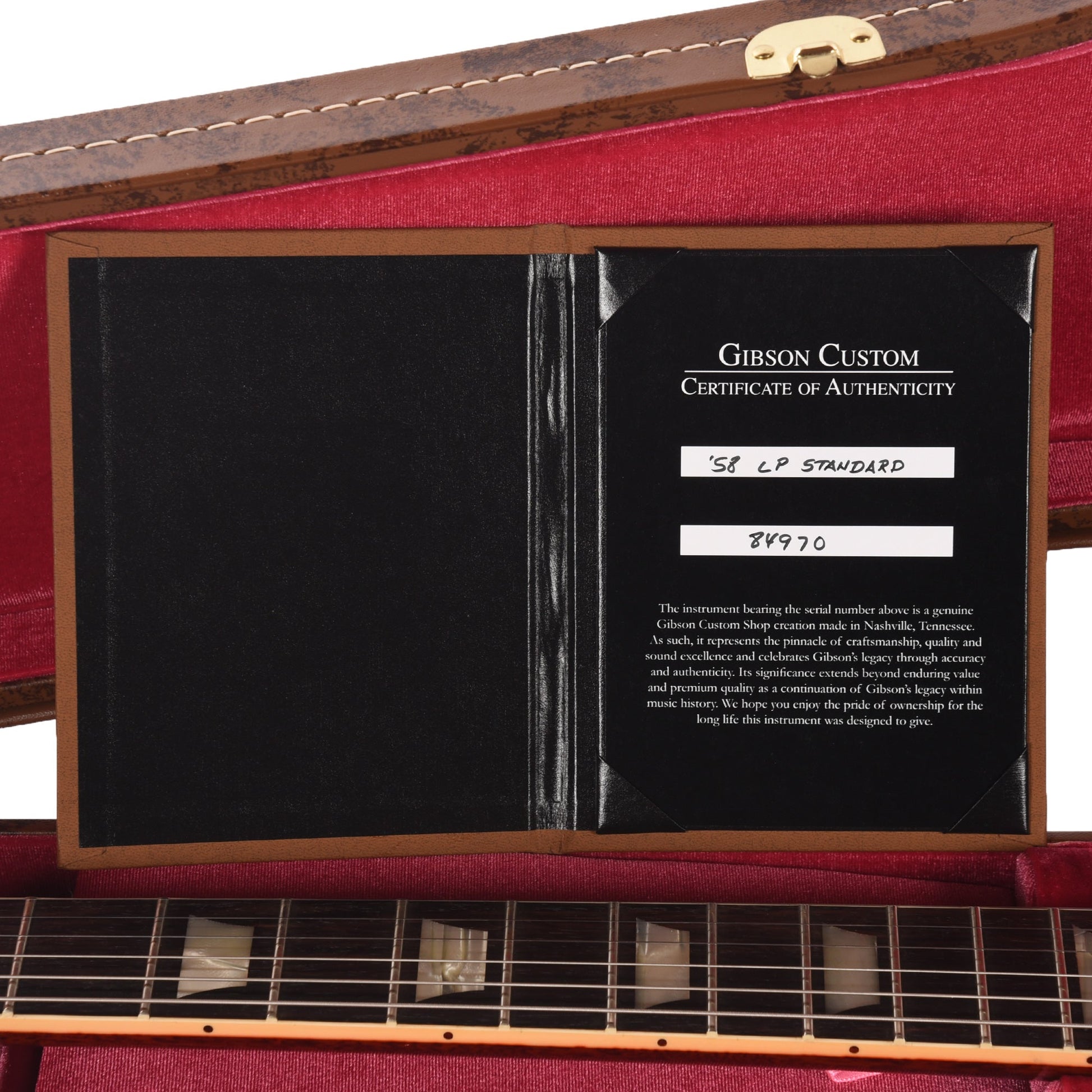 Gibson Custom Shop 1958 Les Paul Standard "CME Spec" Green Lemon VOS w/60 V2 Neck Profile