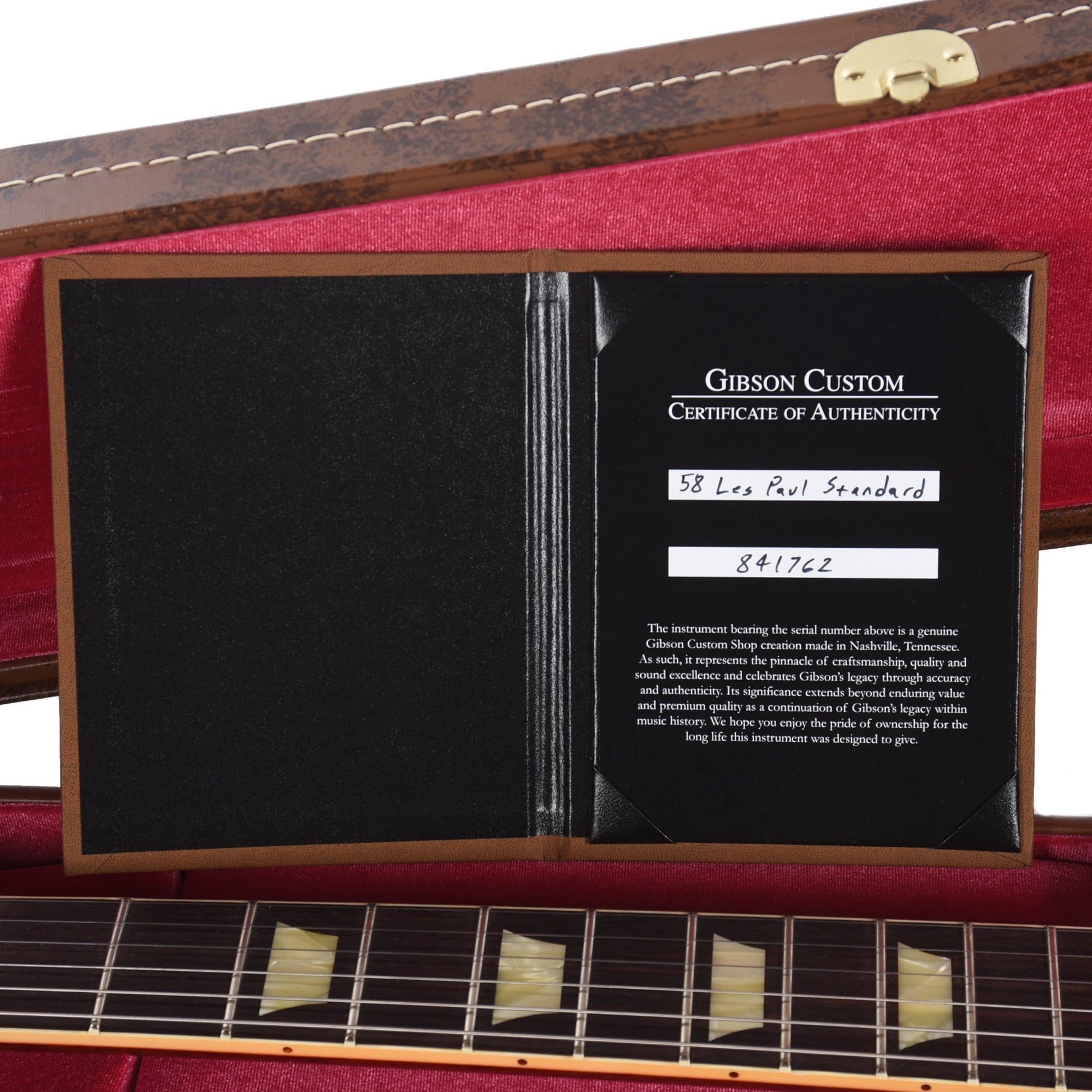 Gibson Custom Shop 1958 Les Paul Standard "CME Spec" Lemon Burst VOS w/60 V2 Neck