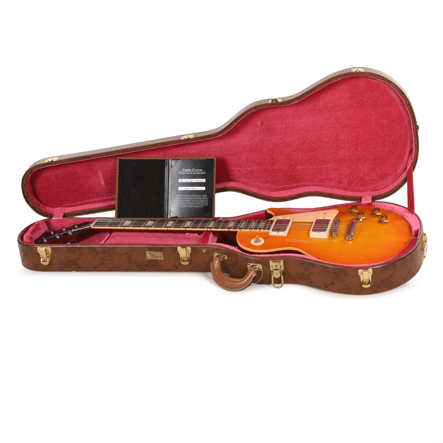 Gibson Custom Shop 1958 Les Paul Standard "CME Spec" Orange Lemon Fade VOS w/59 Carmelita Neck