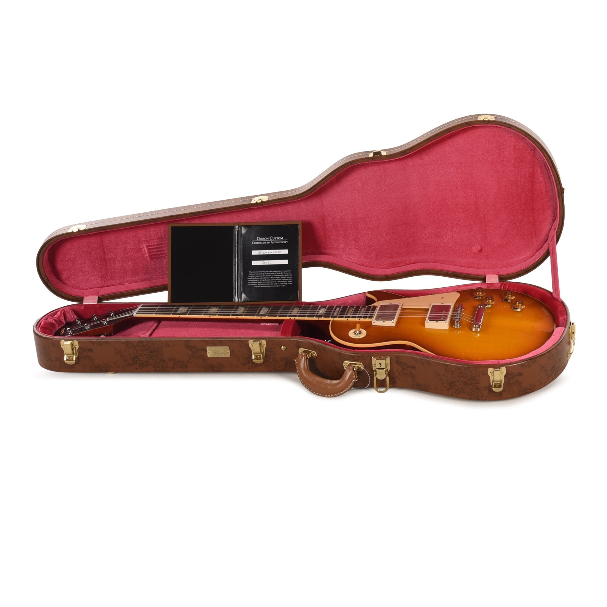 Gibson Custom Shop 1958 Les Paul Standard "CME Spec" Slow Iced Tea Fade VOS w/59 Carmelita Neck