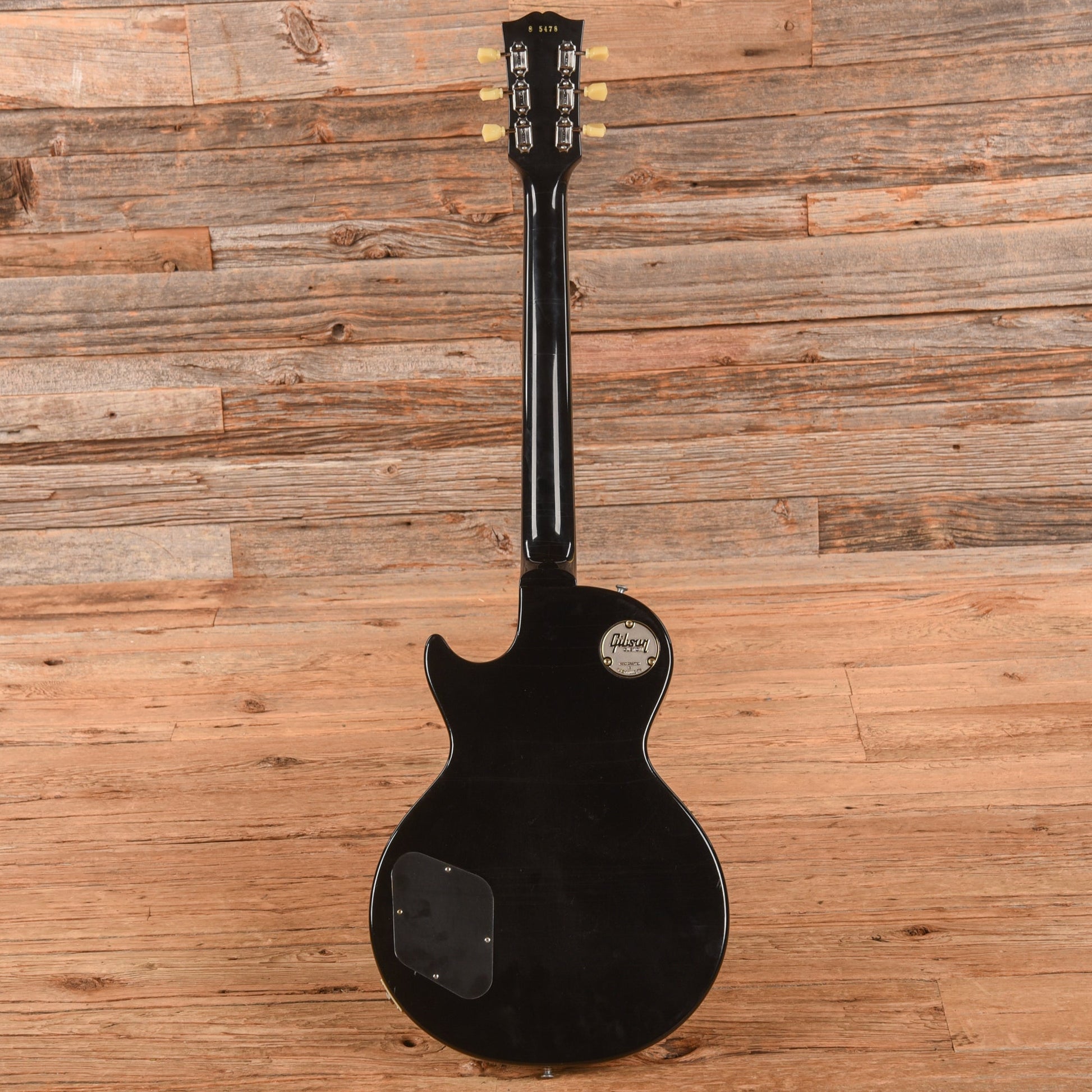 Gibson Custom Shop 1958 Les Paul Standard Murphy Lab Ultra Light Aged All Ebony 2024