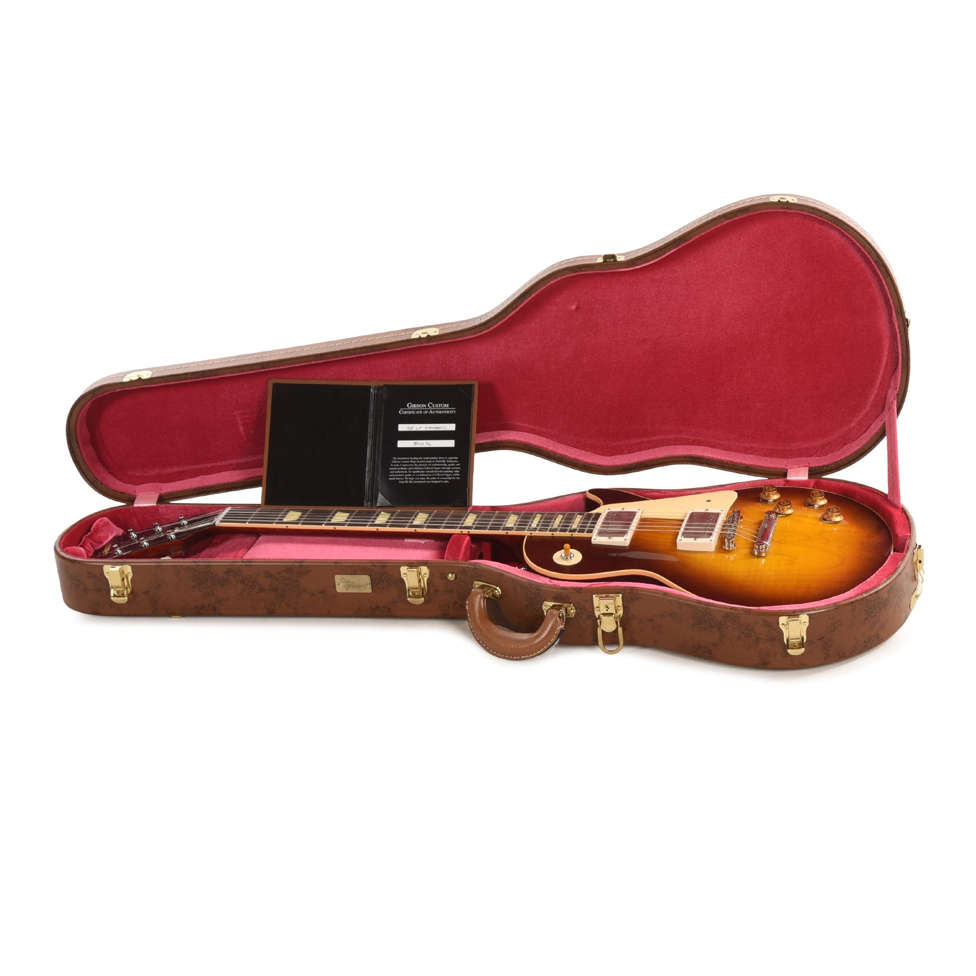 Gibson Custom Shop 1958 Les Paul Standard Reissue Iced Tea Burst VOS