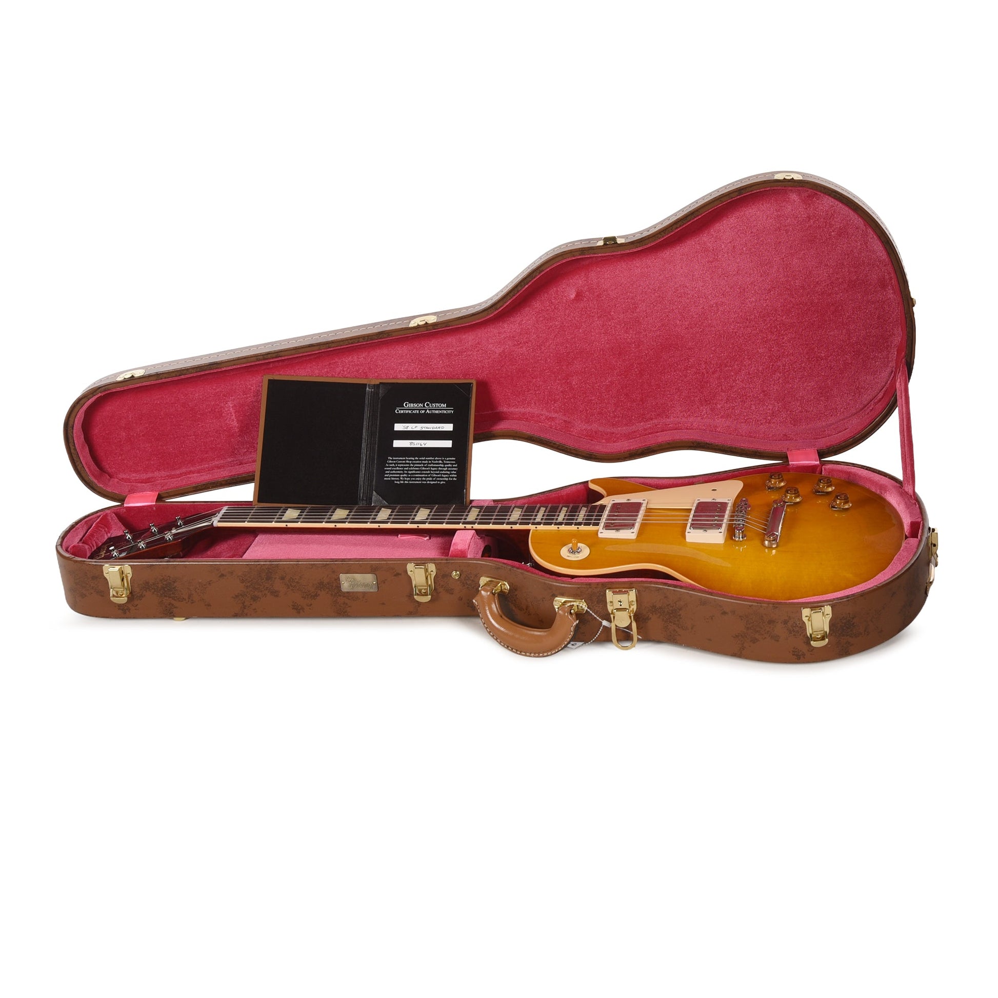 Gibson Custom Shop 1958 Les Paul Standard Reissue Lemon Burst VOS