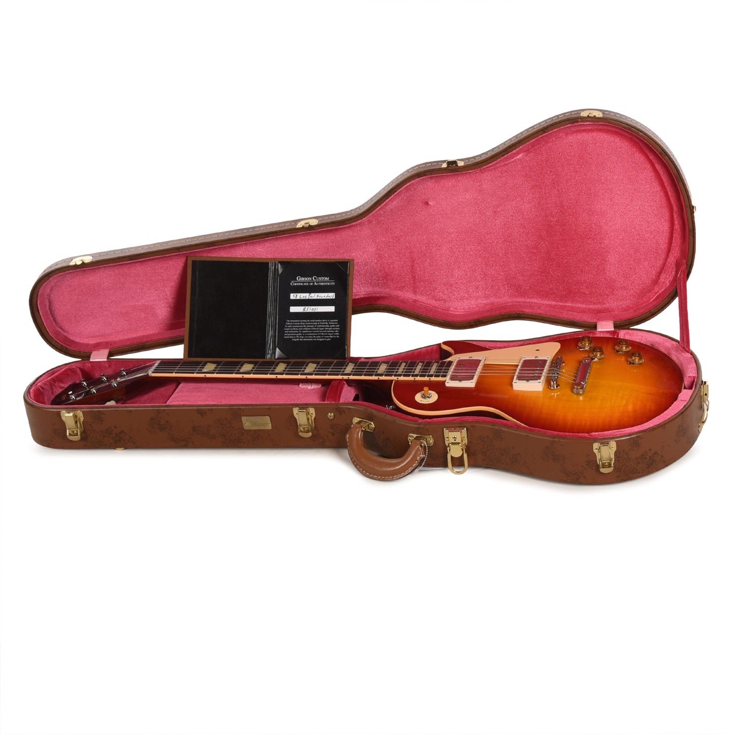 Gibson Custom Shop 1958 Les Paul Standard Reissue Washed Cherry Sunburst VOS