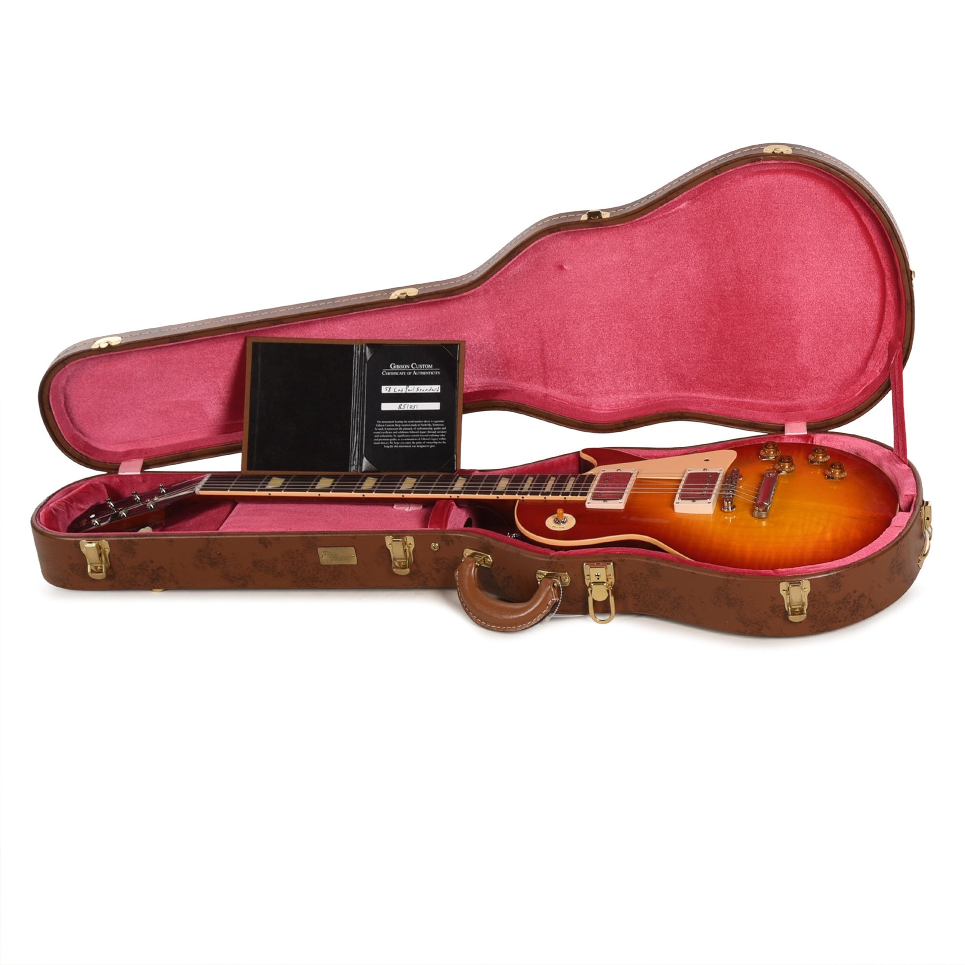 Gibson Custom Shop 1958 Les Paul Standard Reissue Washed Cherry Sunburst VOS