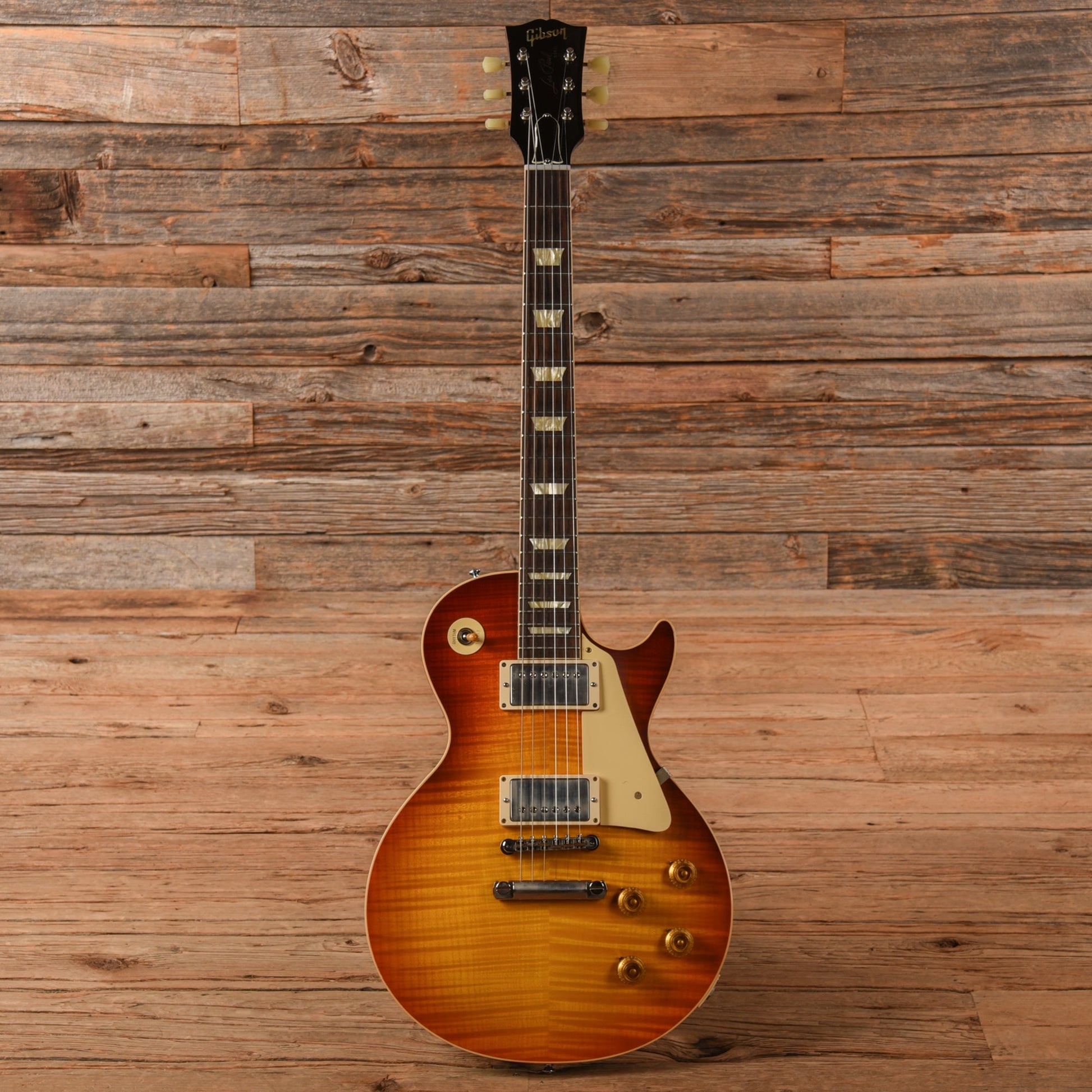 Gibson Custom Shop 1958 LP Standard "CME Spec" w/60 V2 Neck Profile Slow Iced Tea Fade 2019