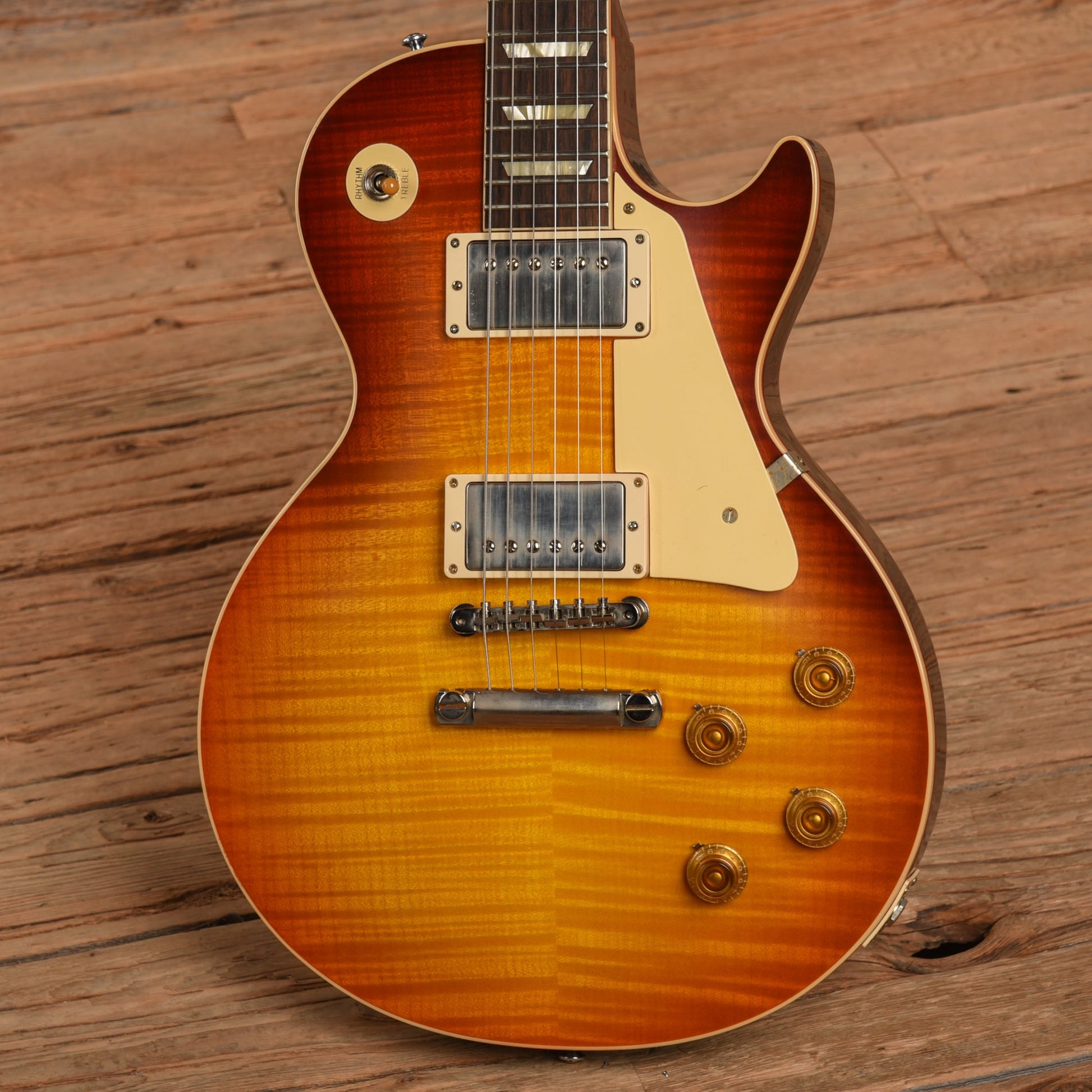 Gibson Custom Shop 1958 LP Standard "CME Spec" w/60 V2 Neck Profile Slow Iced Tea Fade 2019