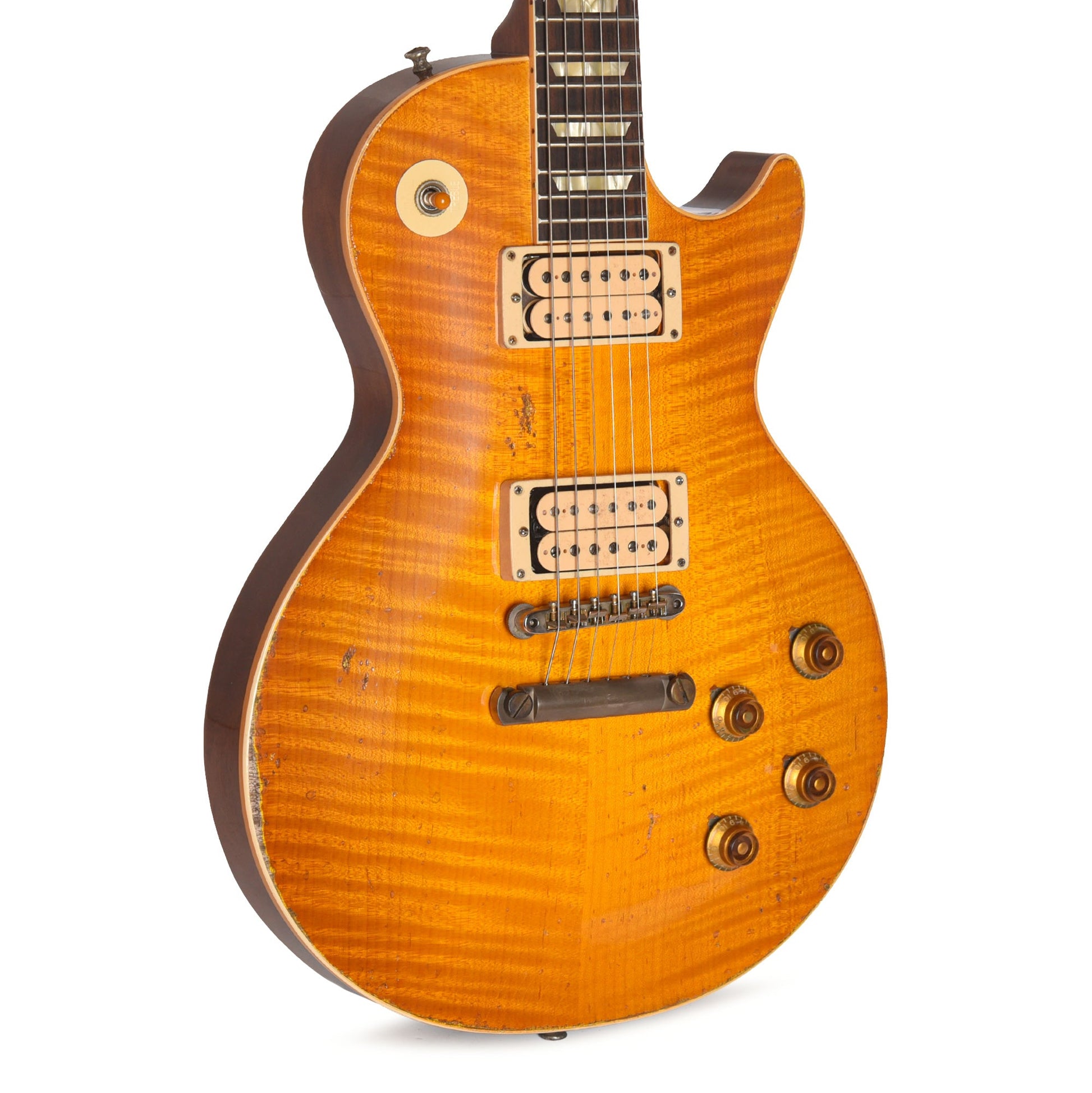 Gibson Custom Shop 1959 Les Paul Standard Butterscotch Murphy Lab Heavy Aged wSuperlight Back & Double Classic White '57 Classics