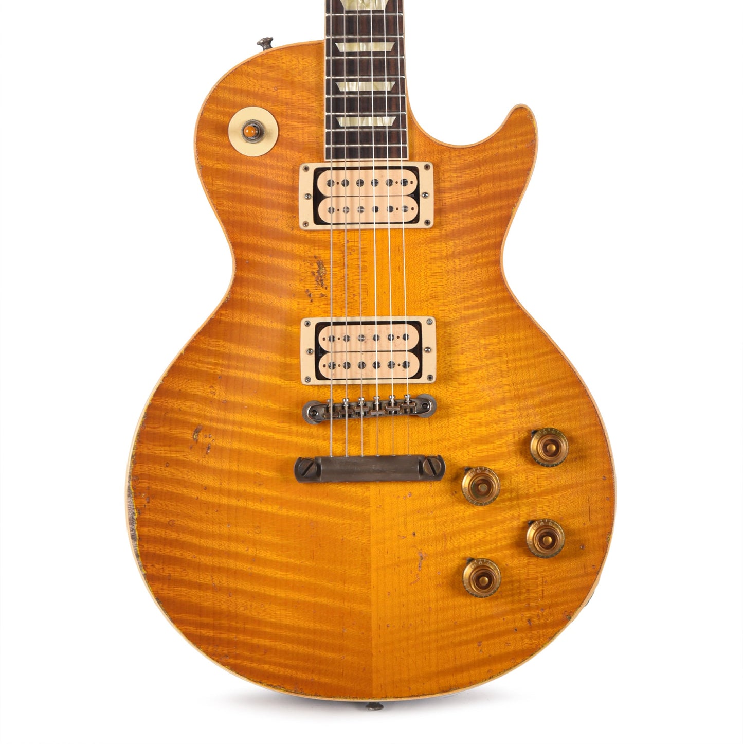 Gibson Custom Shop 1959 Les Paul Standard Butterscotch Murphy Lab Heavy Aged wSuperlight Back & Double Classic White '57 Classics
