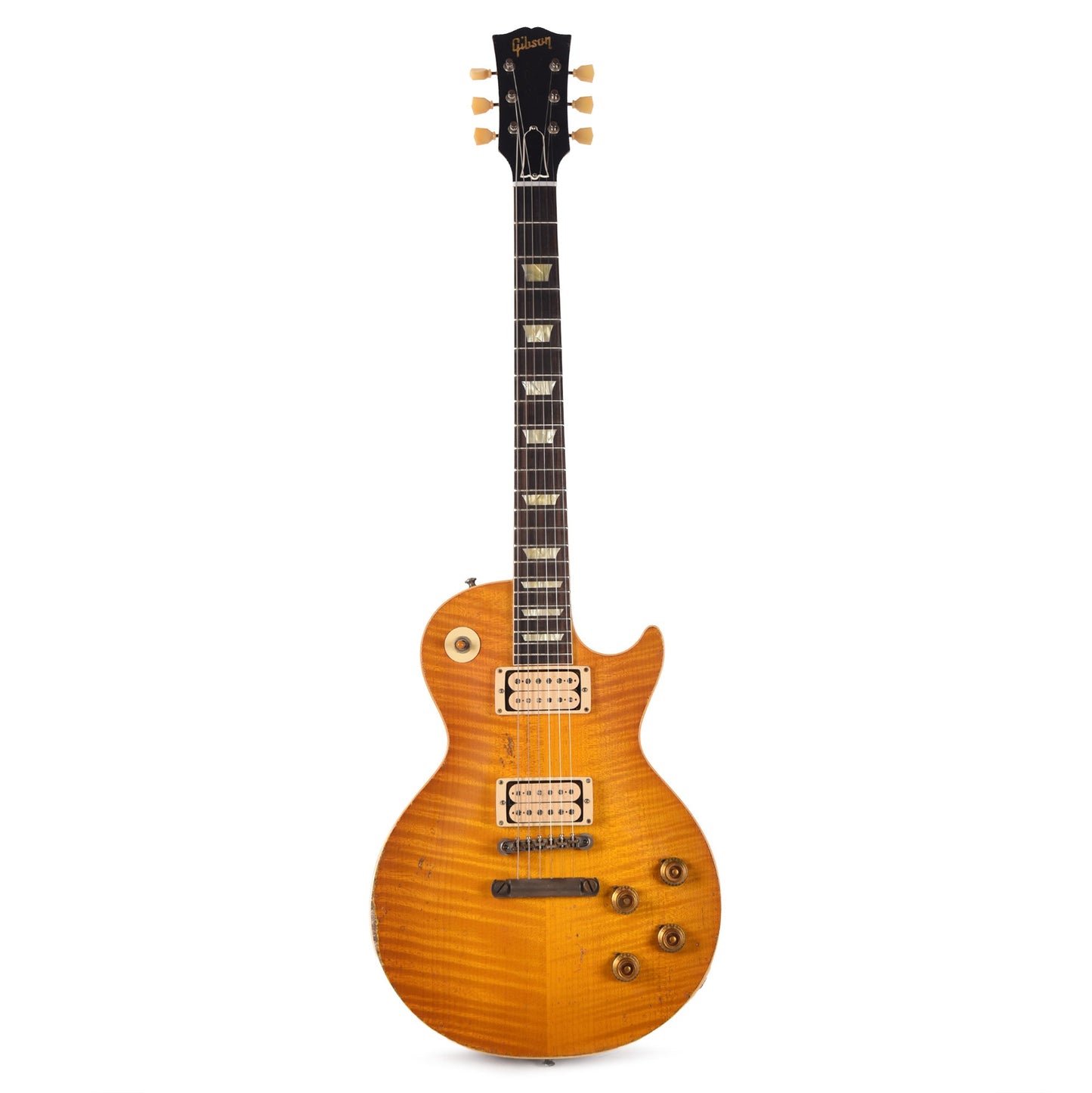 Gibson Custom Shop 1959 Les Paul Standard Butterscotch Murphy Lab Heavy Aged wSuperlight Back & Double Classic White '57 Classics